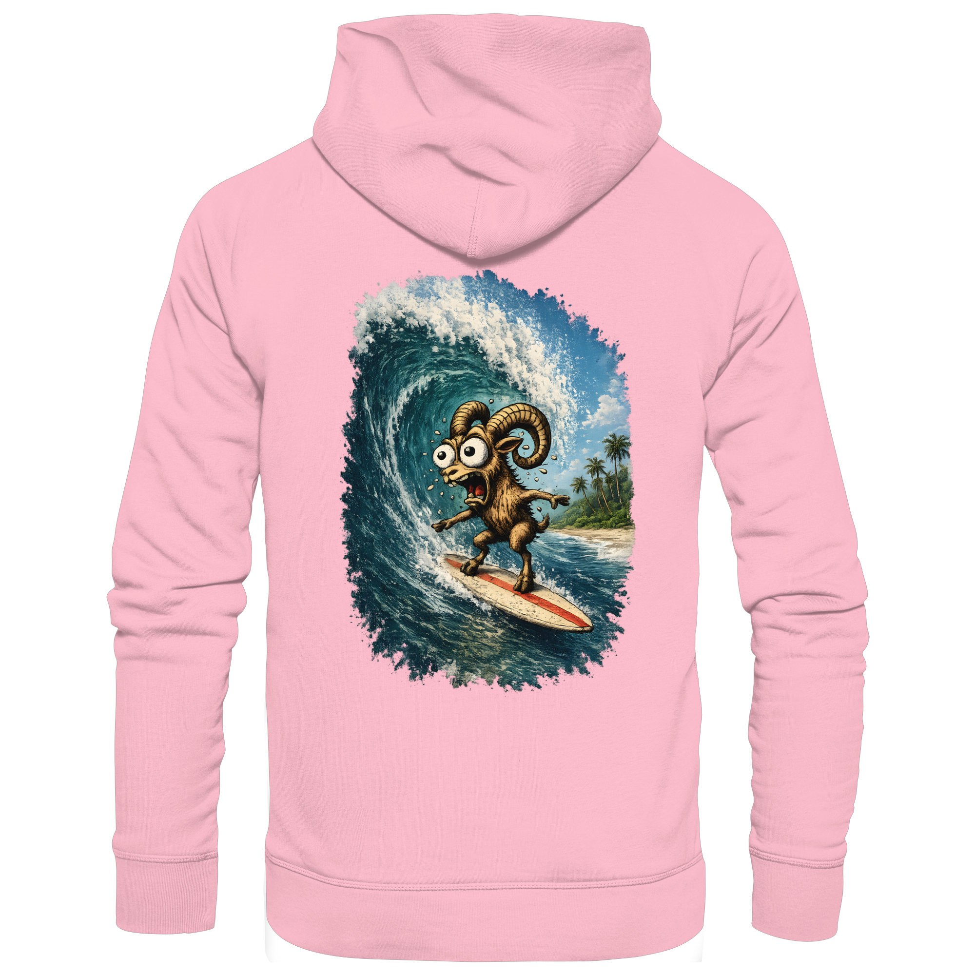 Tiefenblick Urlaub Fun  - Organic Hoodie