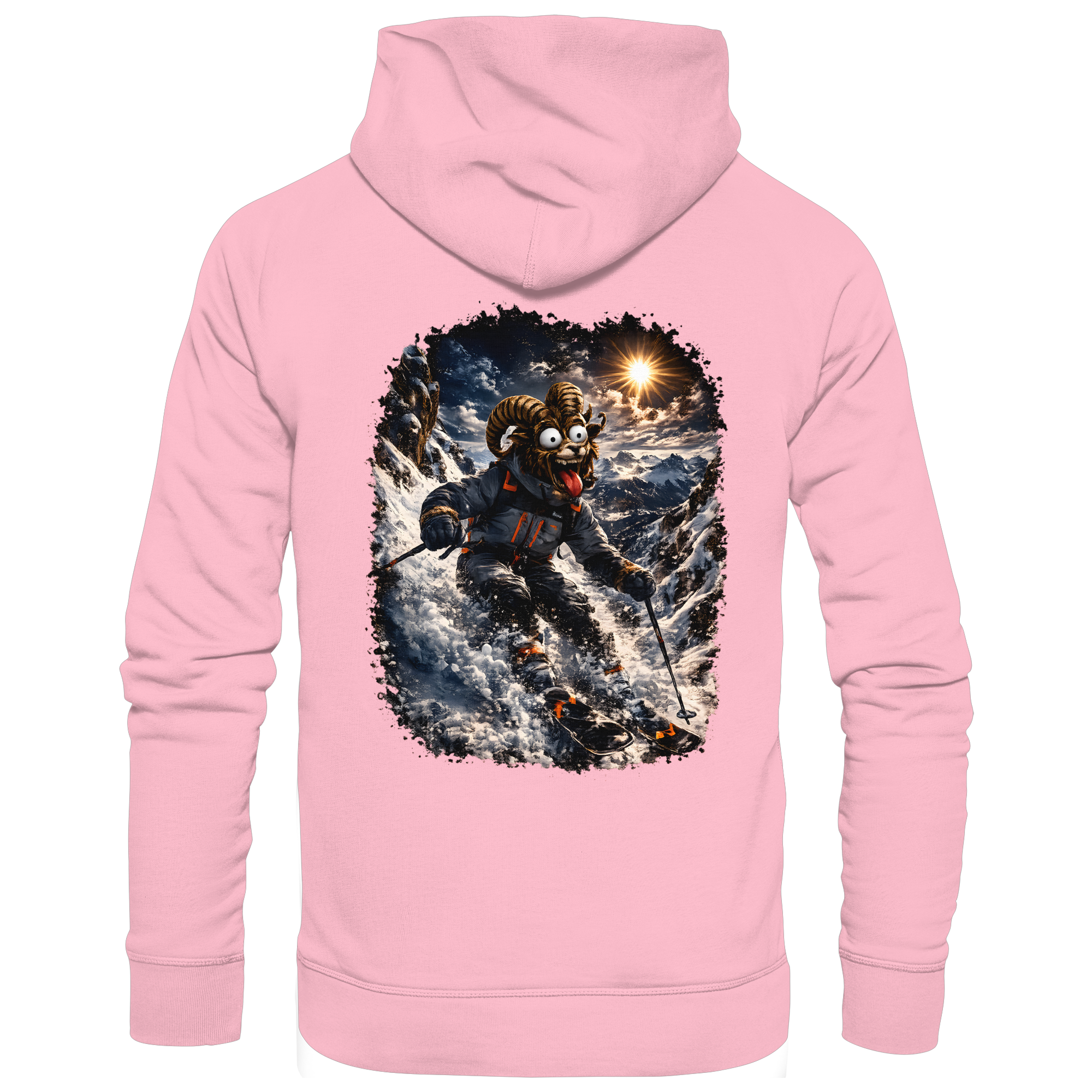 Tiefenblick Ski - Organic Hoodie