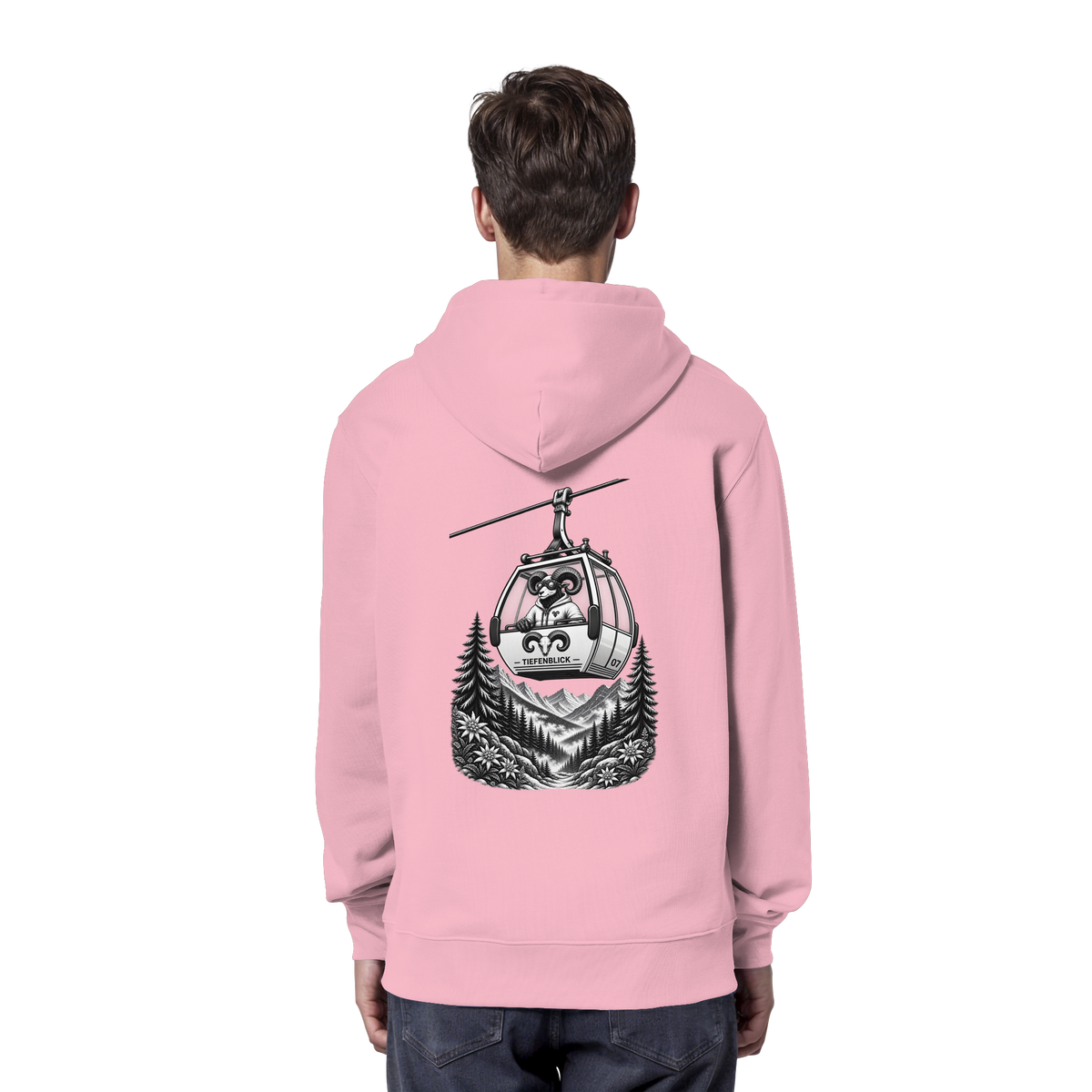 Tiefenblick Gondel Fun  - Organic Hoodie