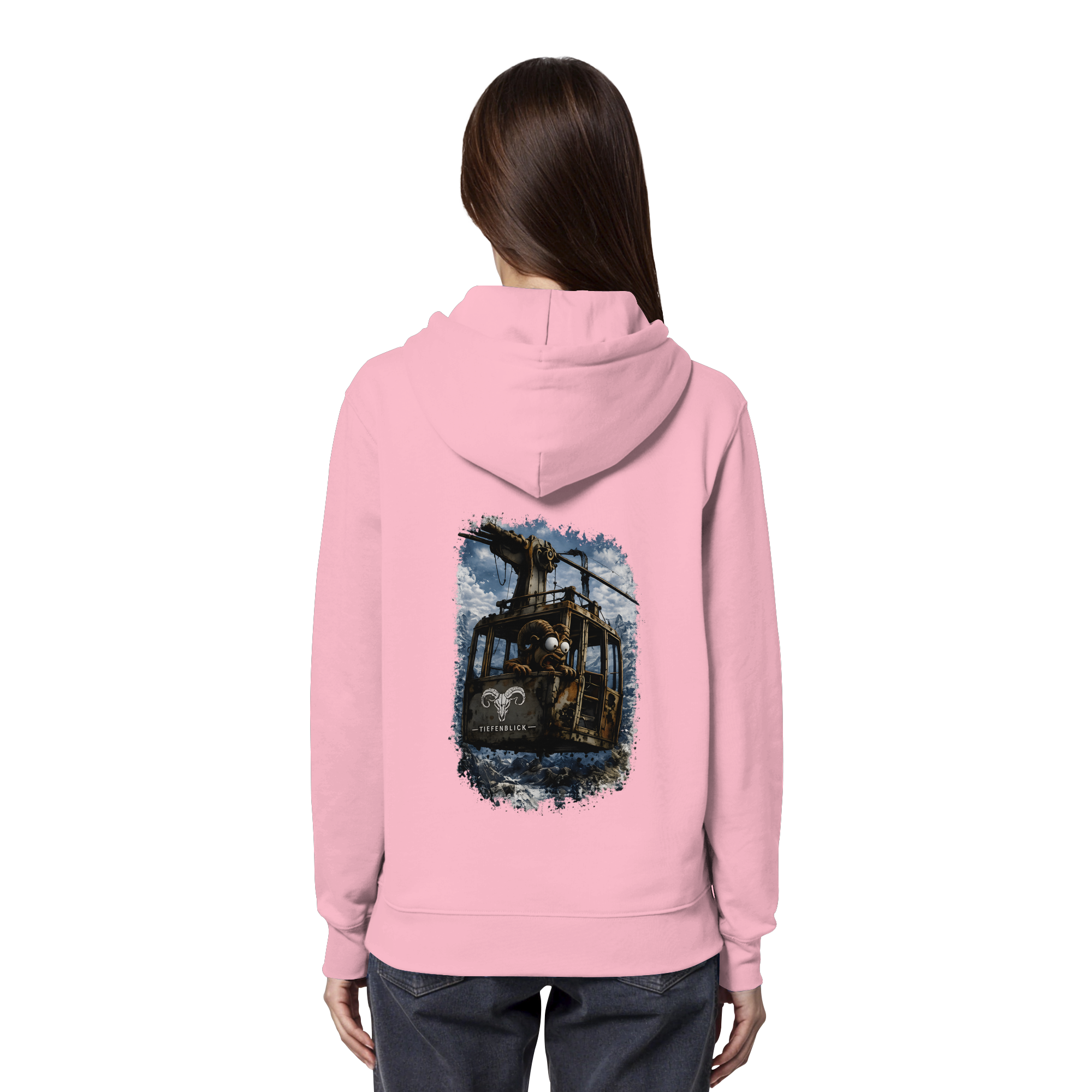 Tiefenblick Gondel Adrenalin Fun - Organic Hoodie