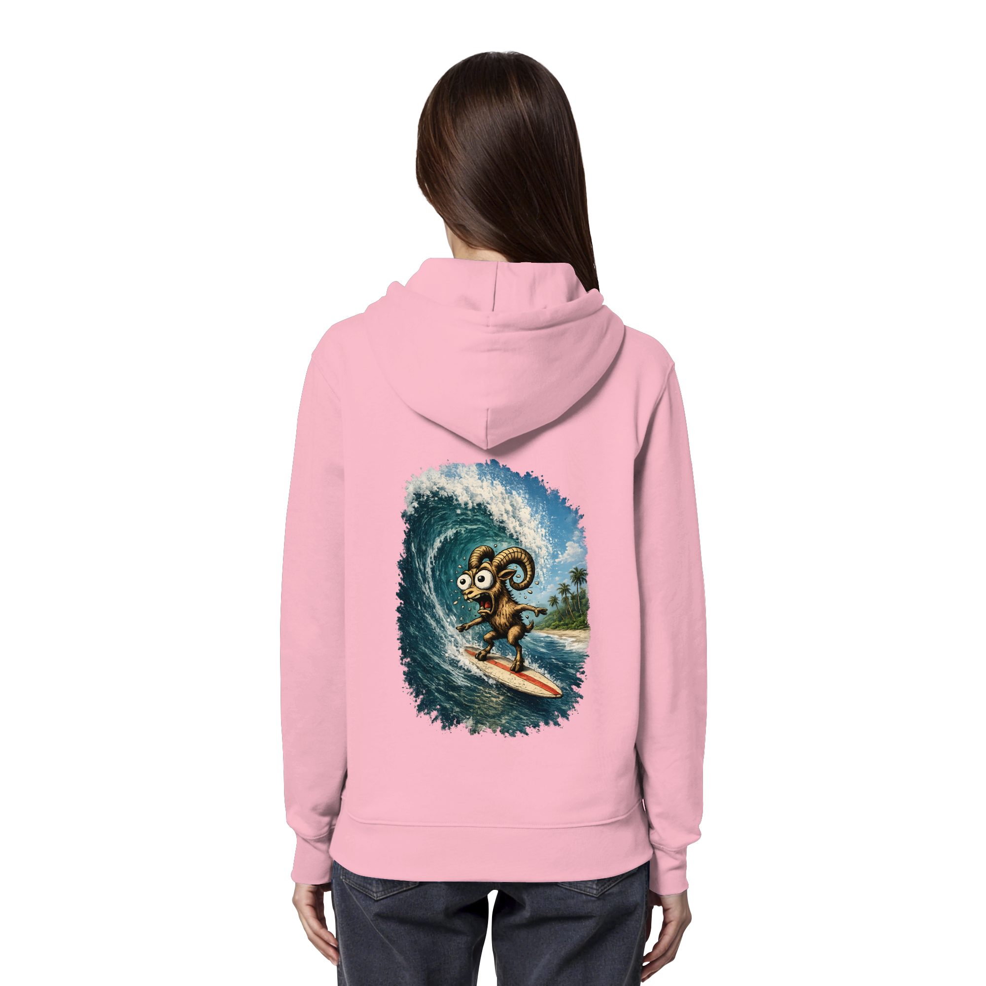 Tiefenblick Urlaub Fun  - Organic Hoodie