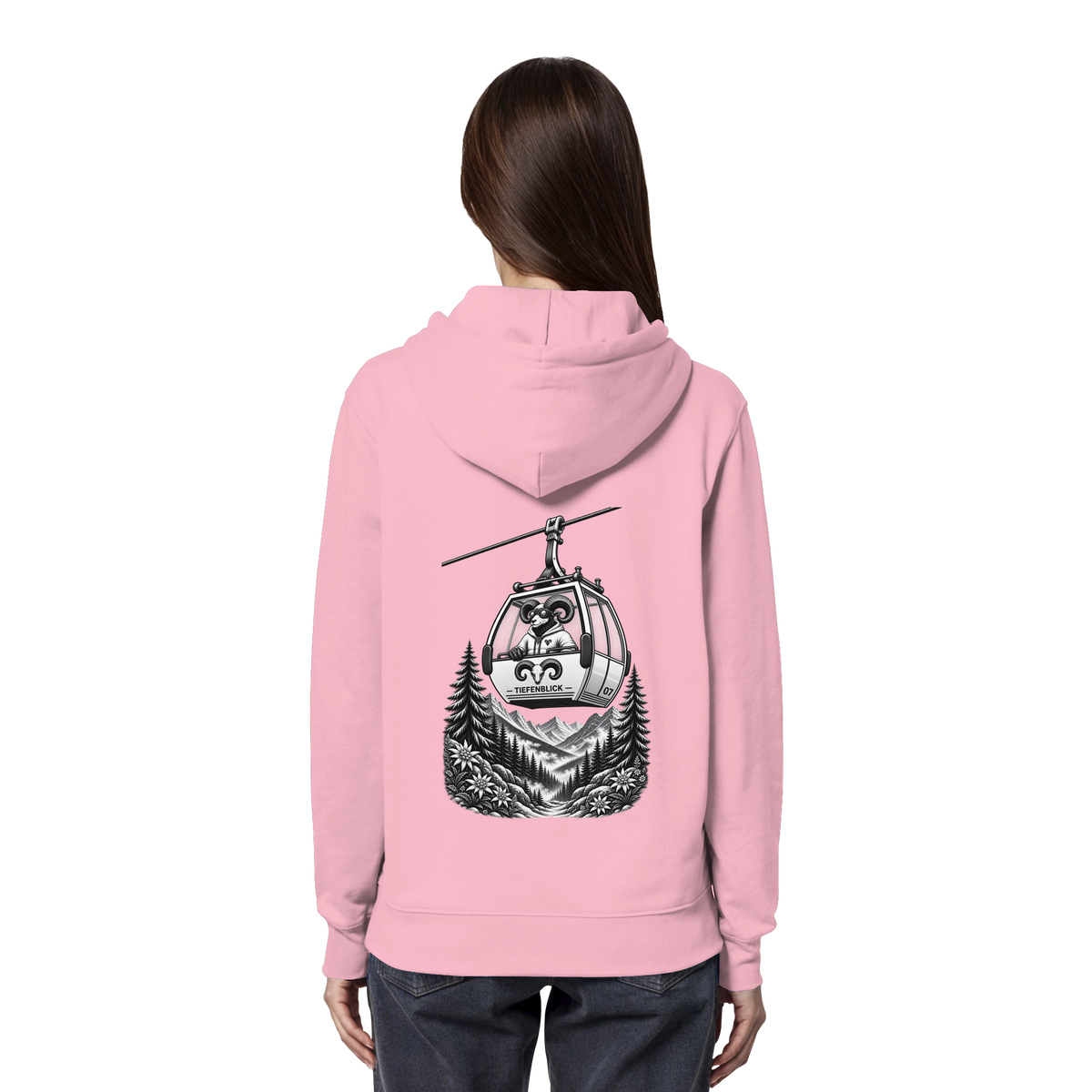 Tiefenblick Gondel Fun  - Organic Hoodie