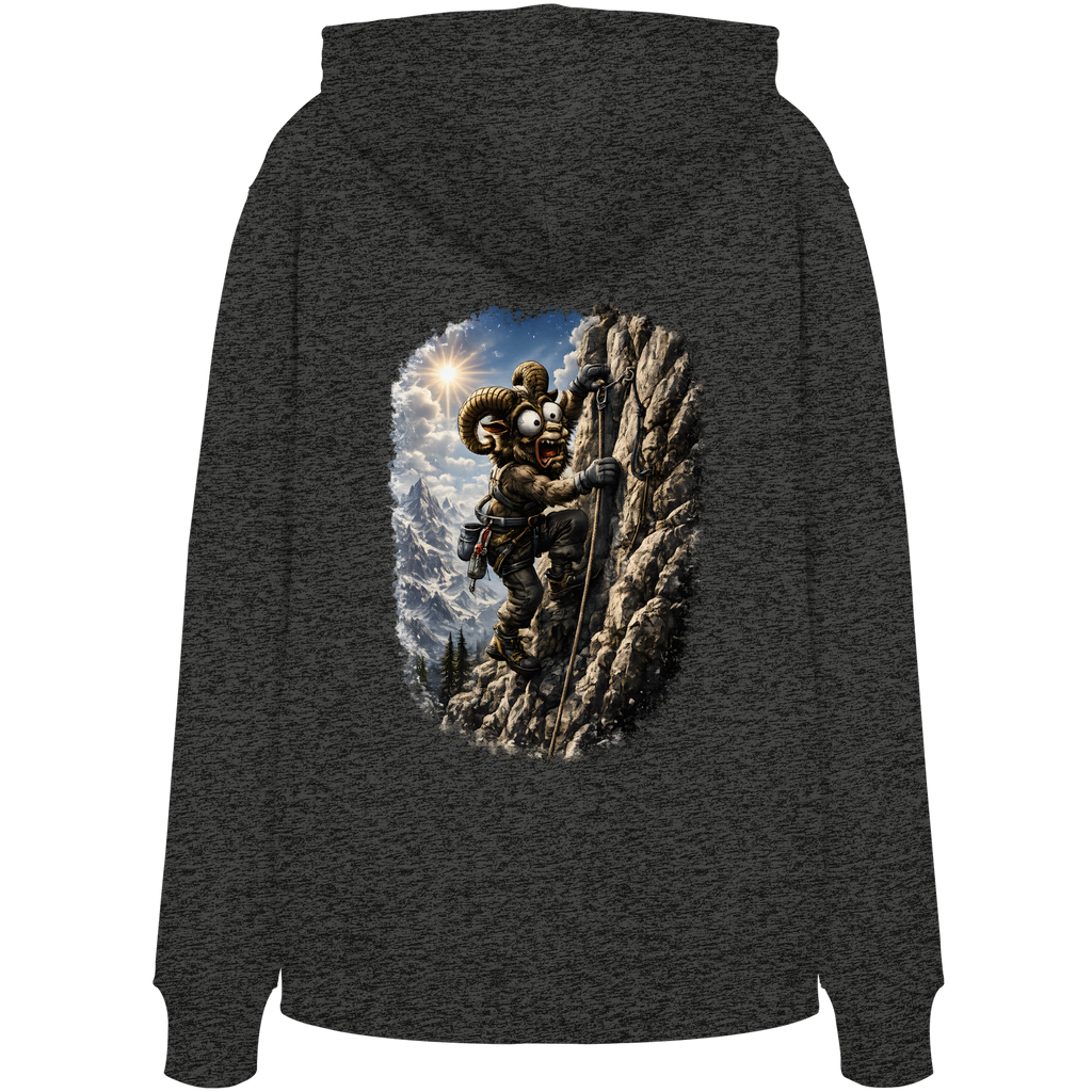 Tiefenblick T Shirt Klettern - Organic Hoodie
