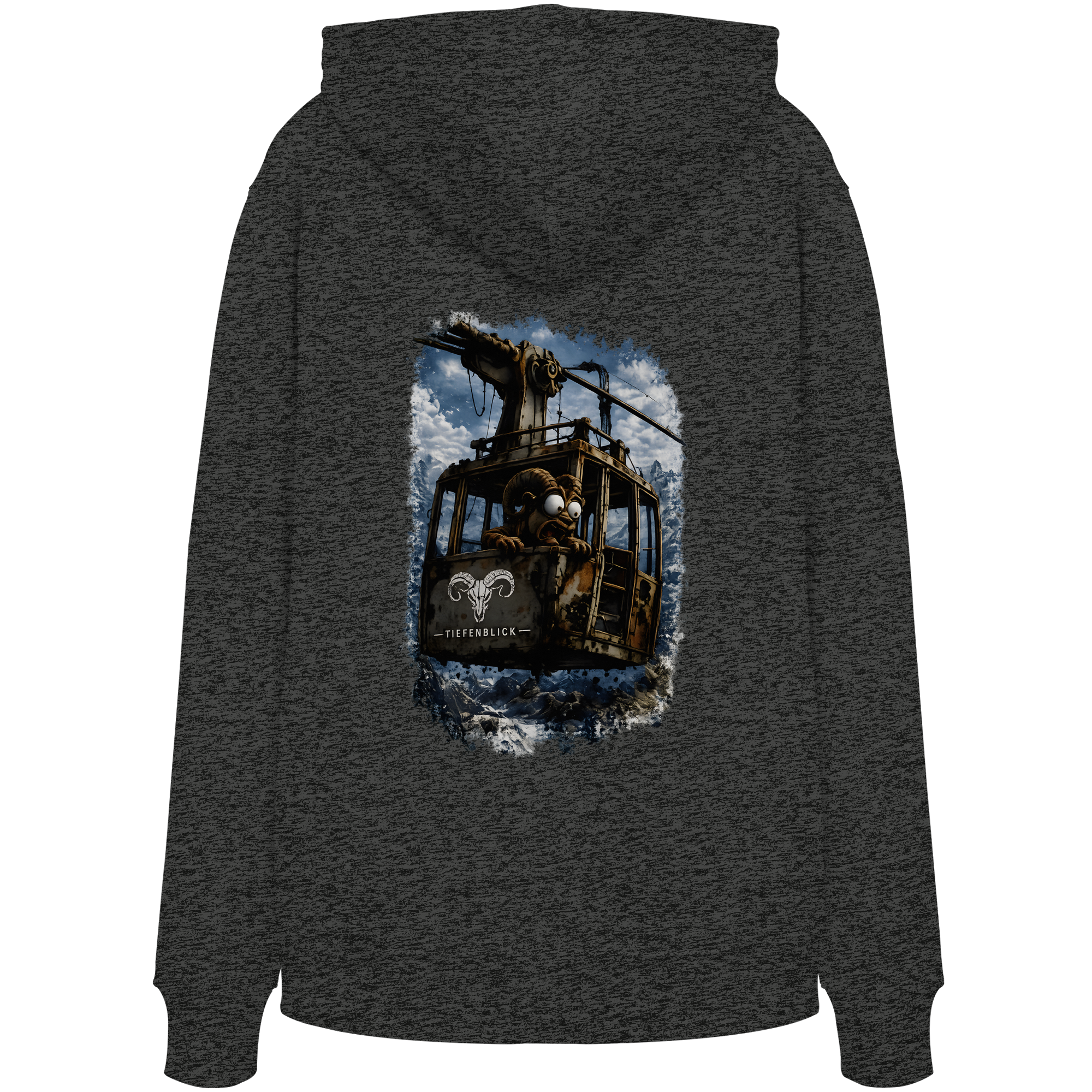Tiefenblick Gondel Adrenalin Fun - Organic Hoodie