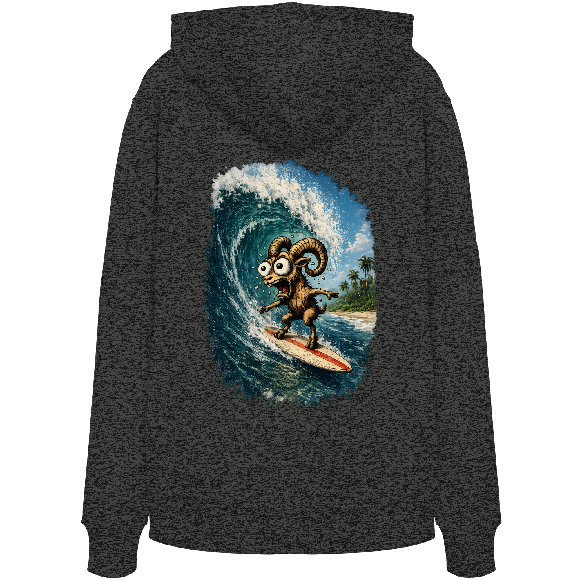 Tiefenblick Urlaub Fun  - Organic Hoodie