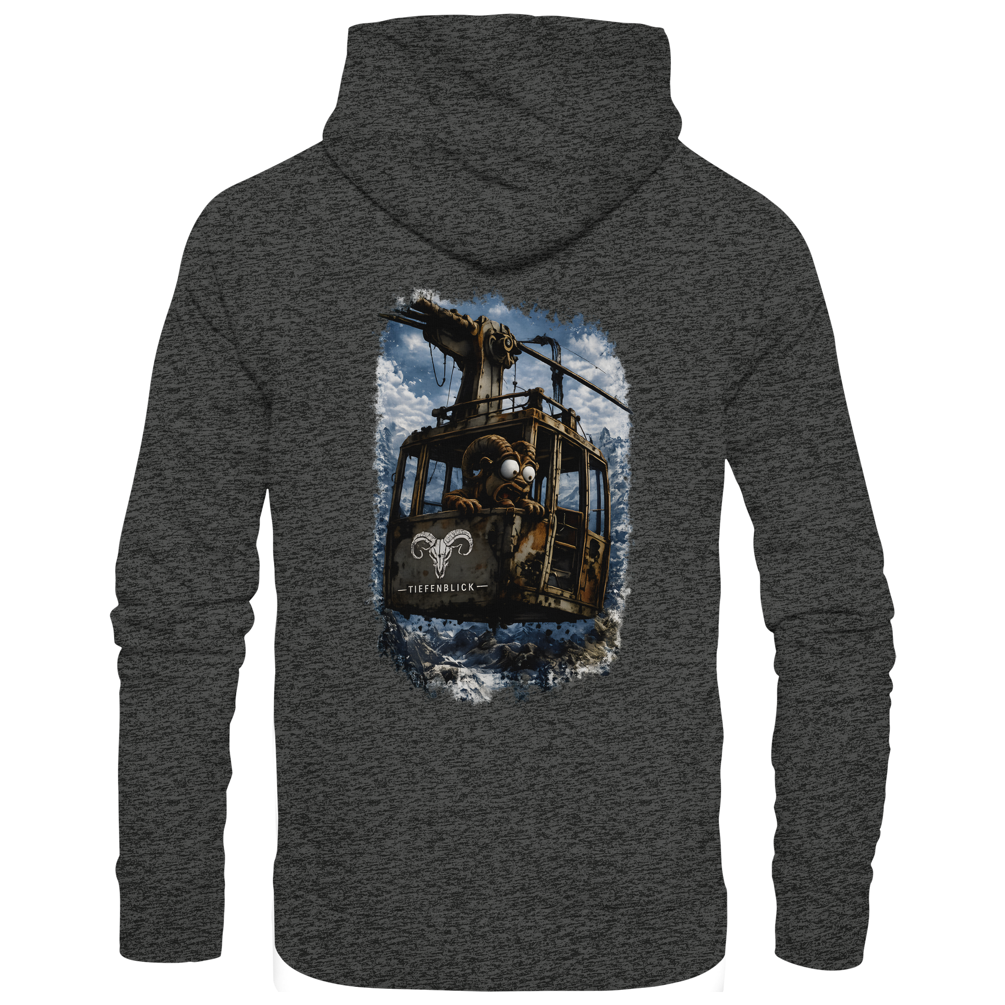 Tiefenblick Gondel Adrenalin Fun - Organic Hoodie