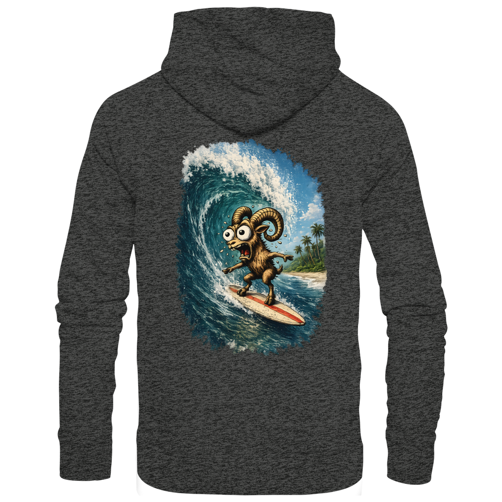 Tiefenblick Urlaub Fun  - Organic Hoodie