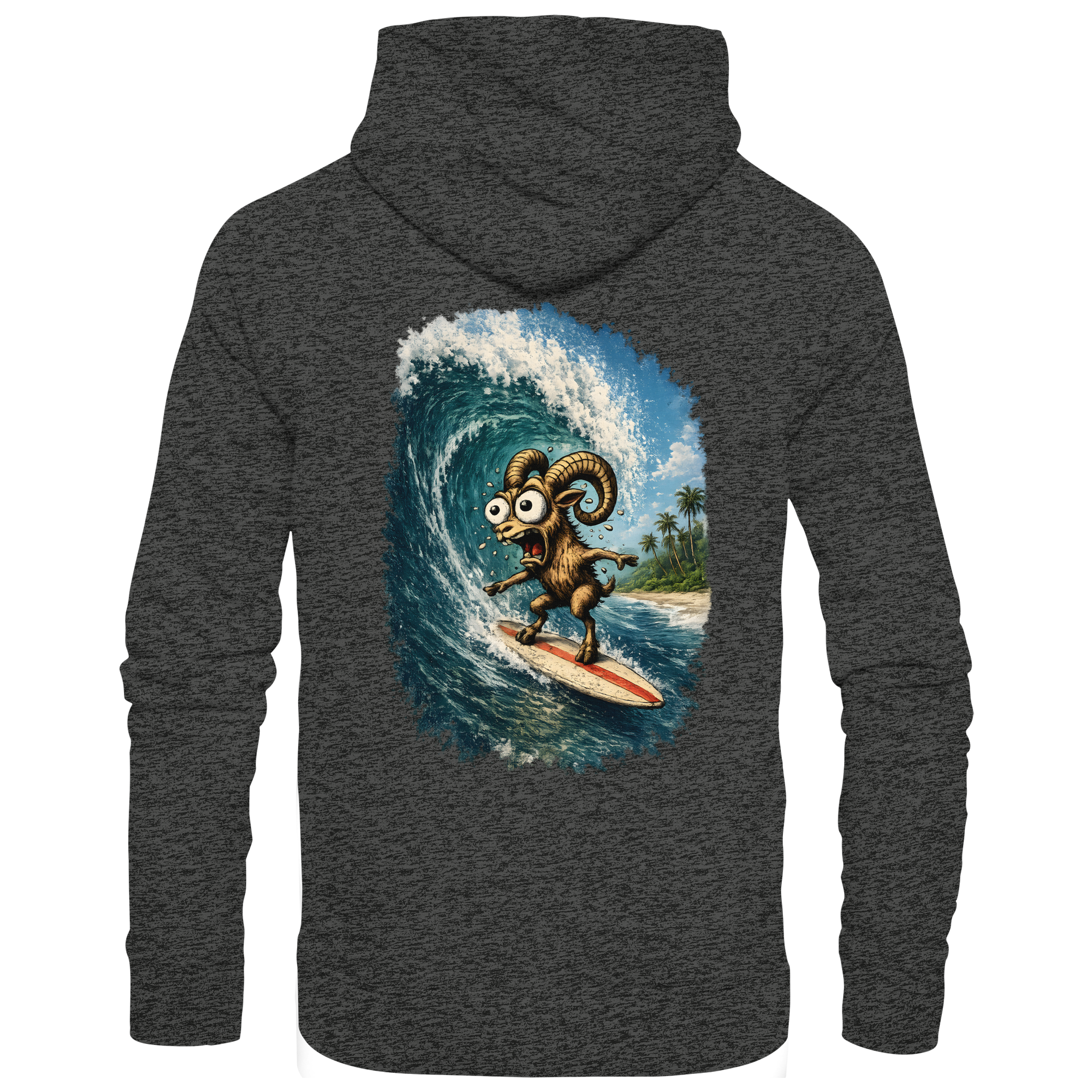 Tiefenblick Urlaub Fun  - Organic Hoodie