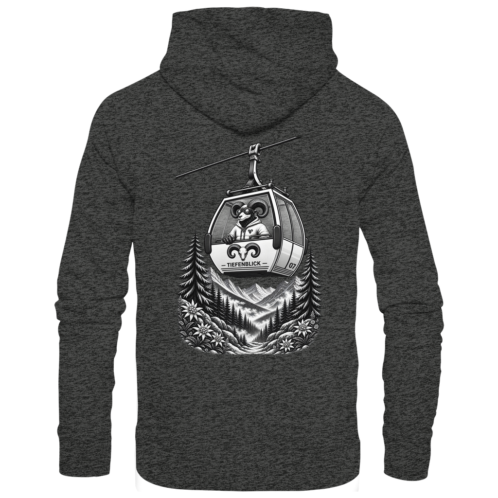 Tiefenblick Gondel Fun  - Organic Hoodie