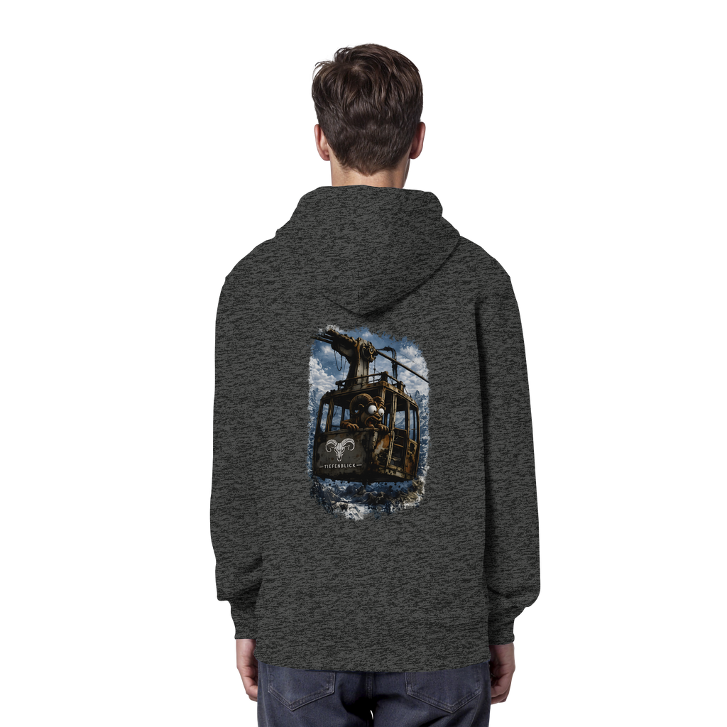 Tiefenblick Gondel Adrenalin Fun - Organic Hoodie