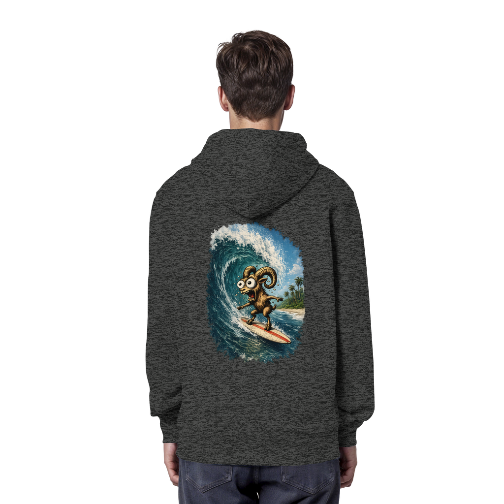 Tiefenblick Urlaub Fun  - Organic Hoodie