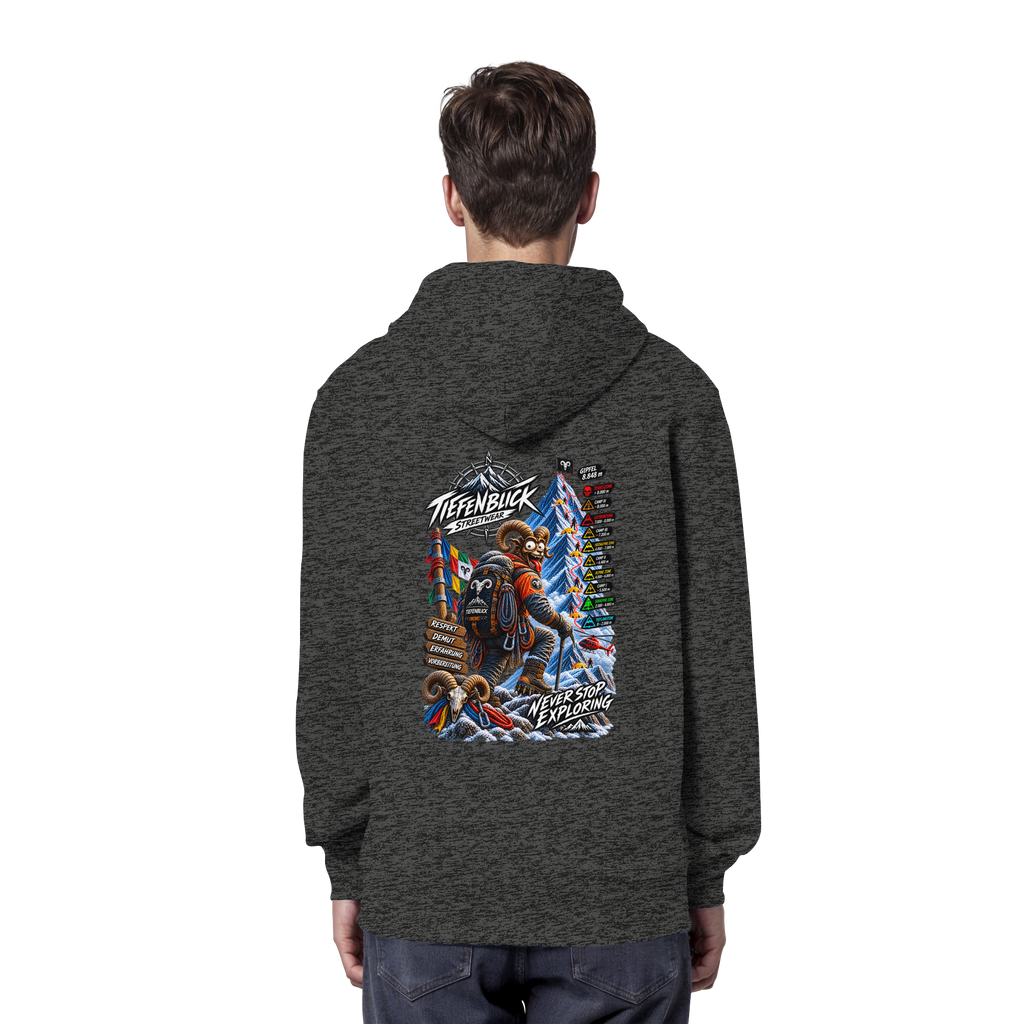 Tiefenblick Todeszone Fun - Organic Hoodie