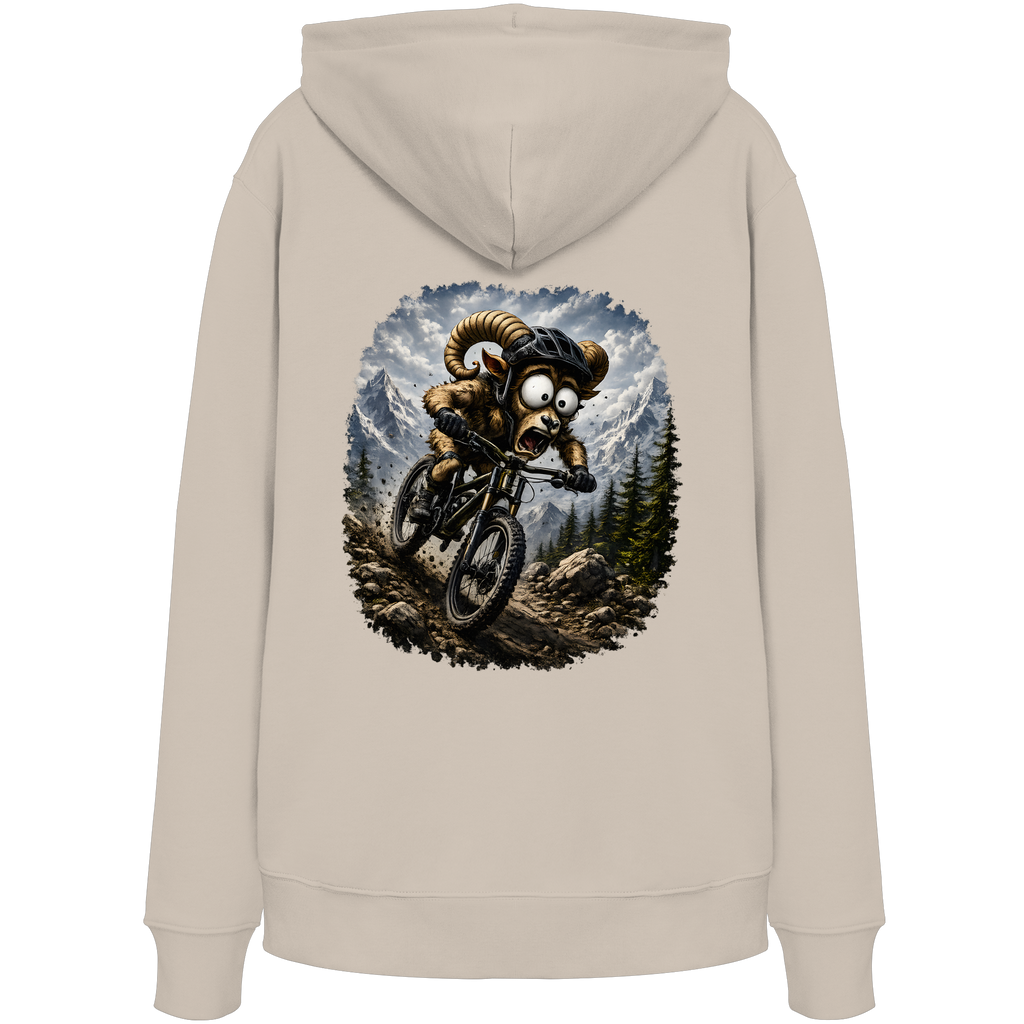 Tiefenblick Downhill - Organic Hoodie