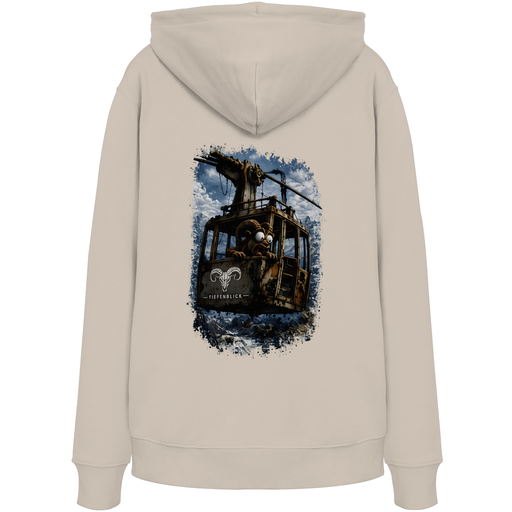 Tiefenblick Gondel Adrenalin Fun - Organic Hoodie
