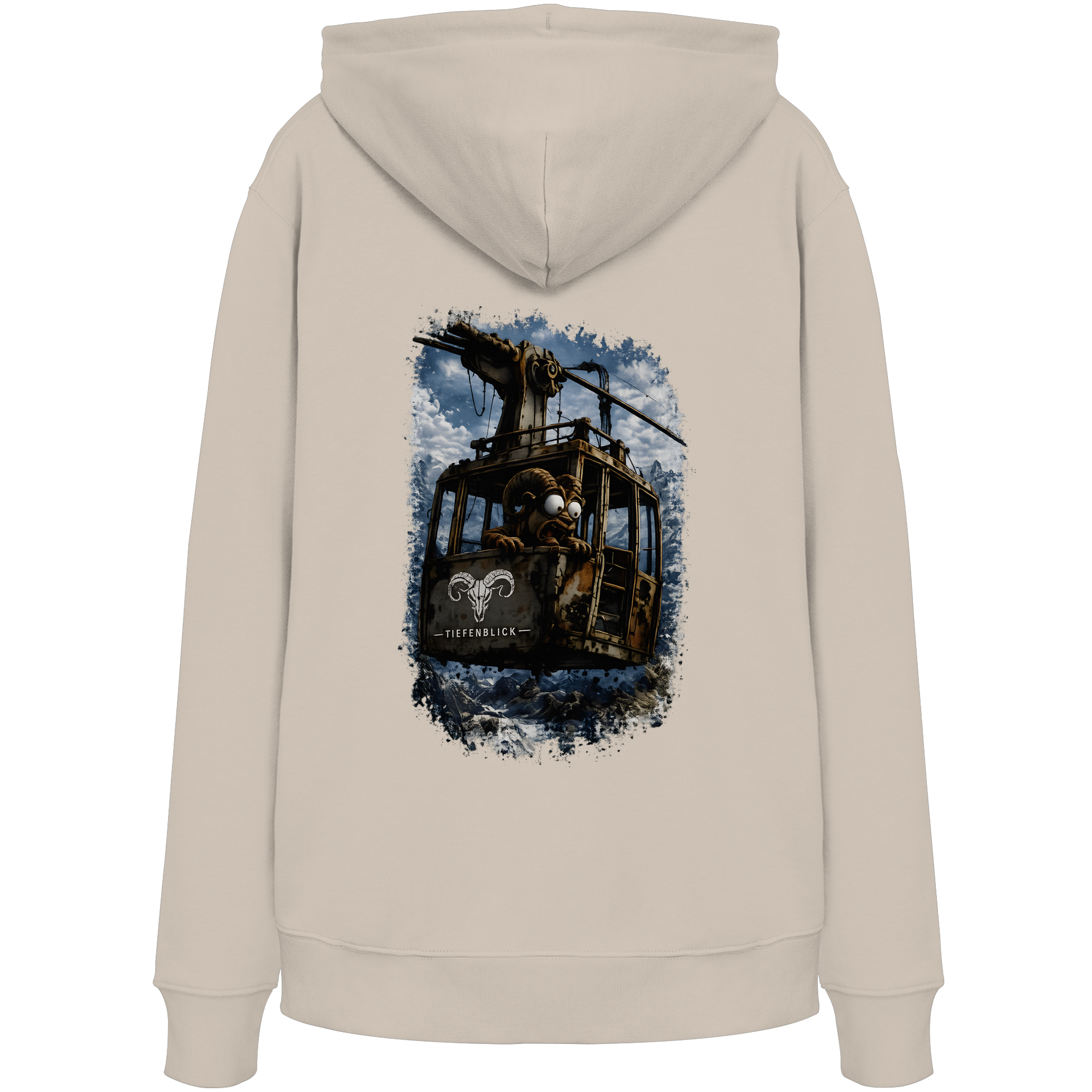 Tiefenblick Gondel Adrenalin Fun - Organic Hoodie