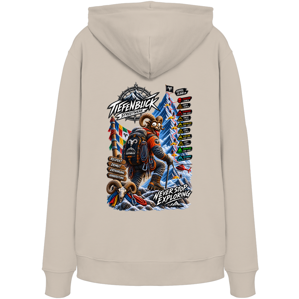 Tiefenblick Todeszone Fun - Organic Hoodie
