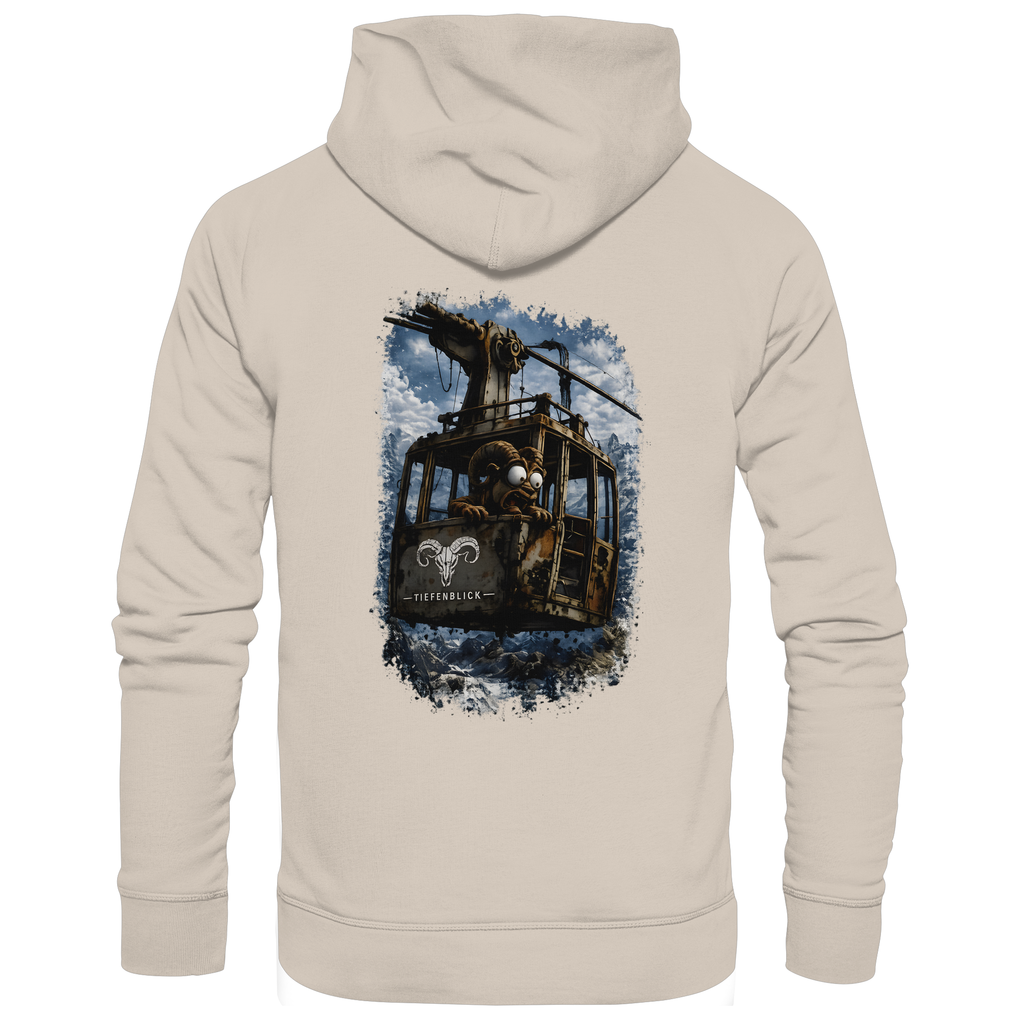 Tiefenblick Gondel Adrenalin Fun - Organic Hoodie