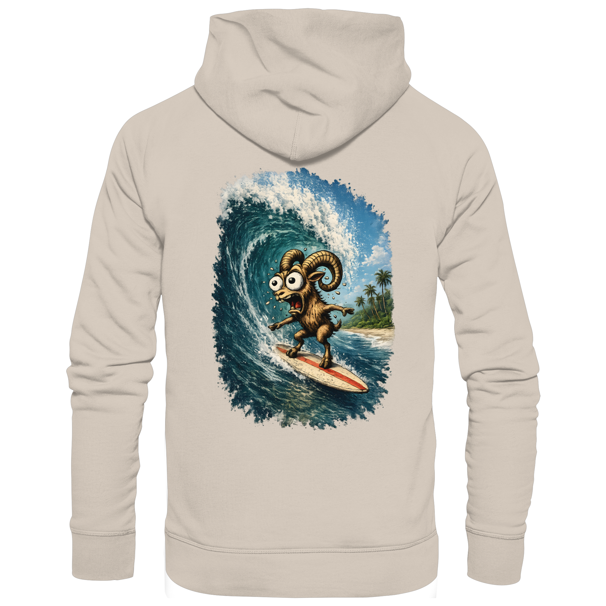 Tiefenblick Urlaub Fun  - Organic Hoodie