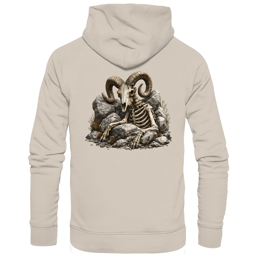 Tiefenblick Skelett Fun  - Organic Hoodie