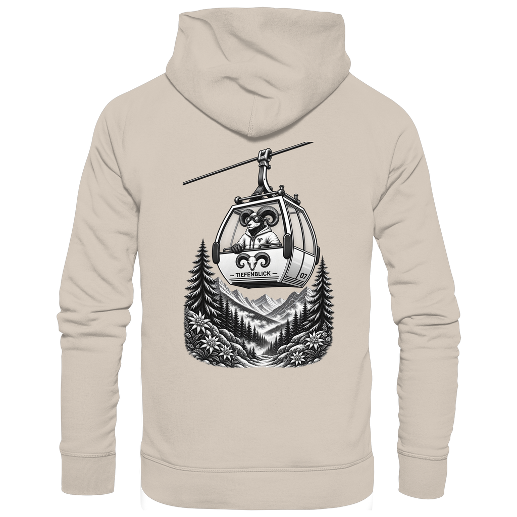 Tiefenblick Gondel Fun  - Organic Hoodie