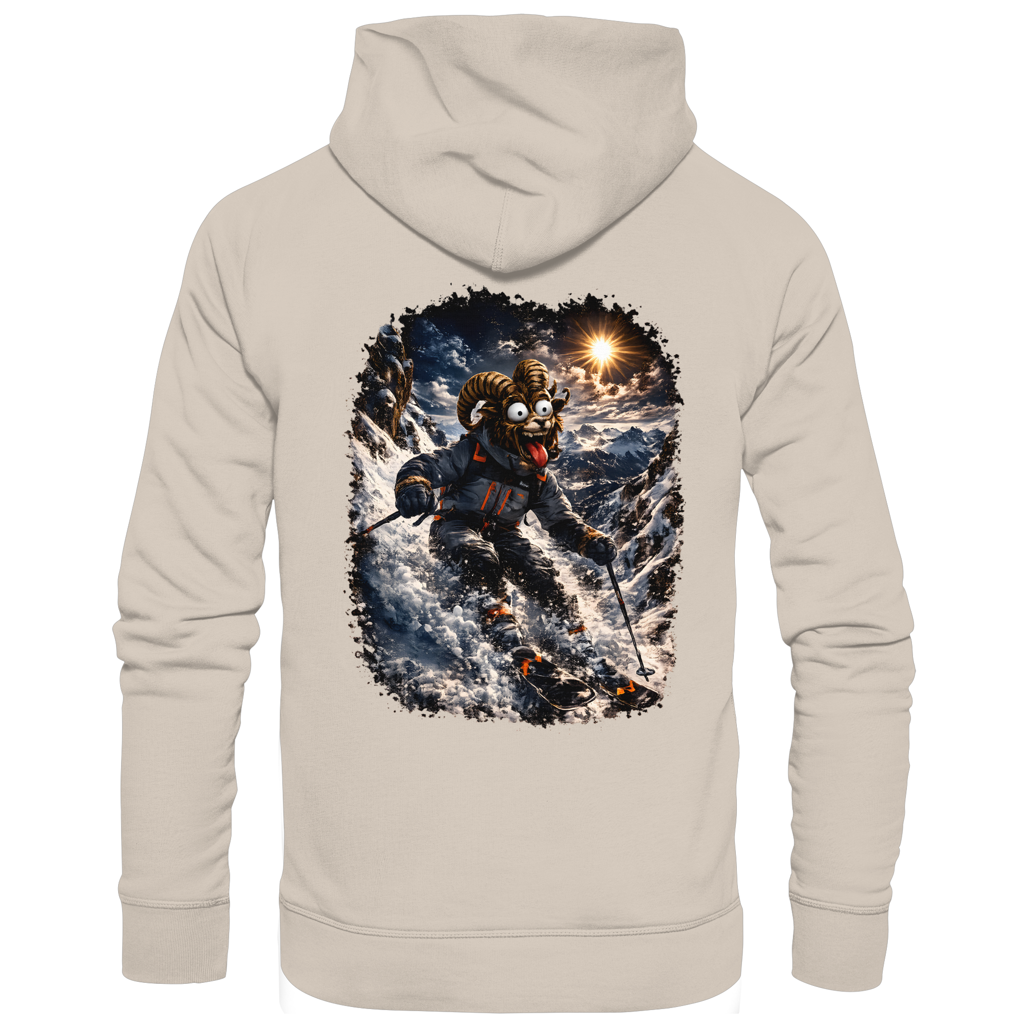 Tiefenblick Ski - Organic Hoodie