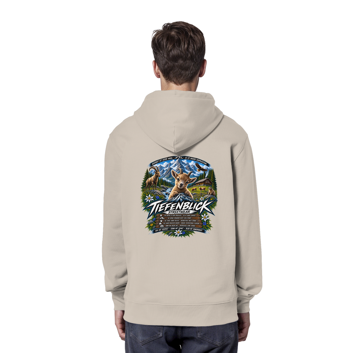 Tiefenblick Respekt Edition - Organic Hoodie