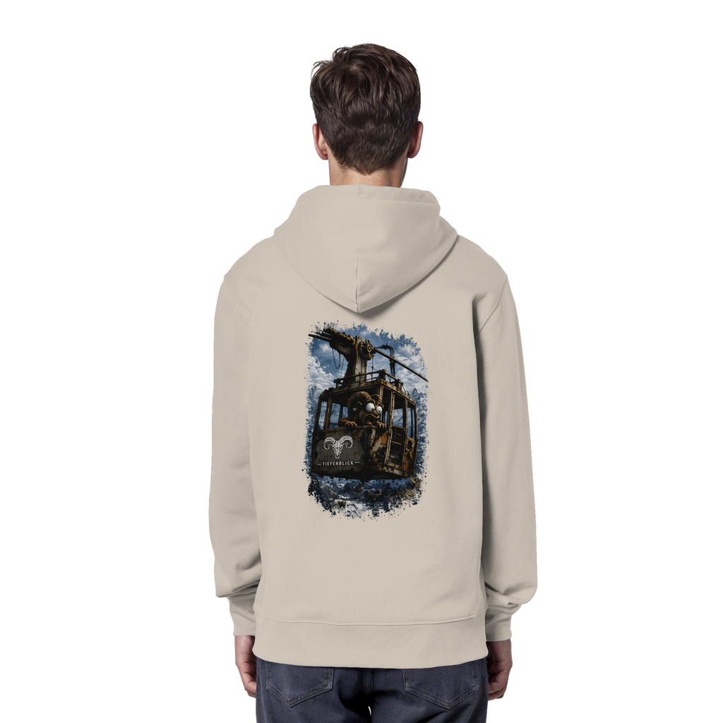 Tiefenblick Gondel Adrenalin Fun - Organic Hoodie