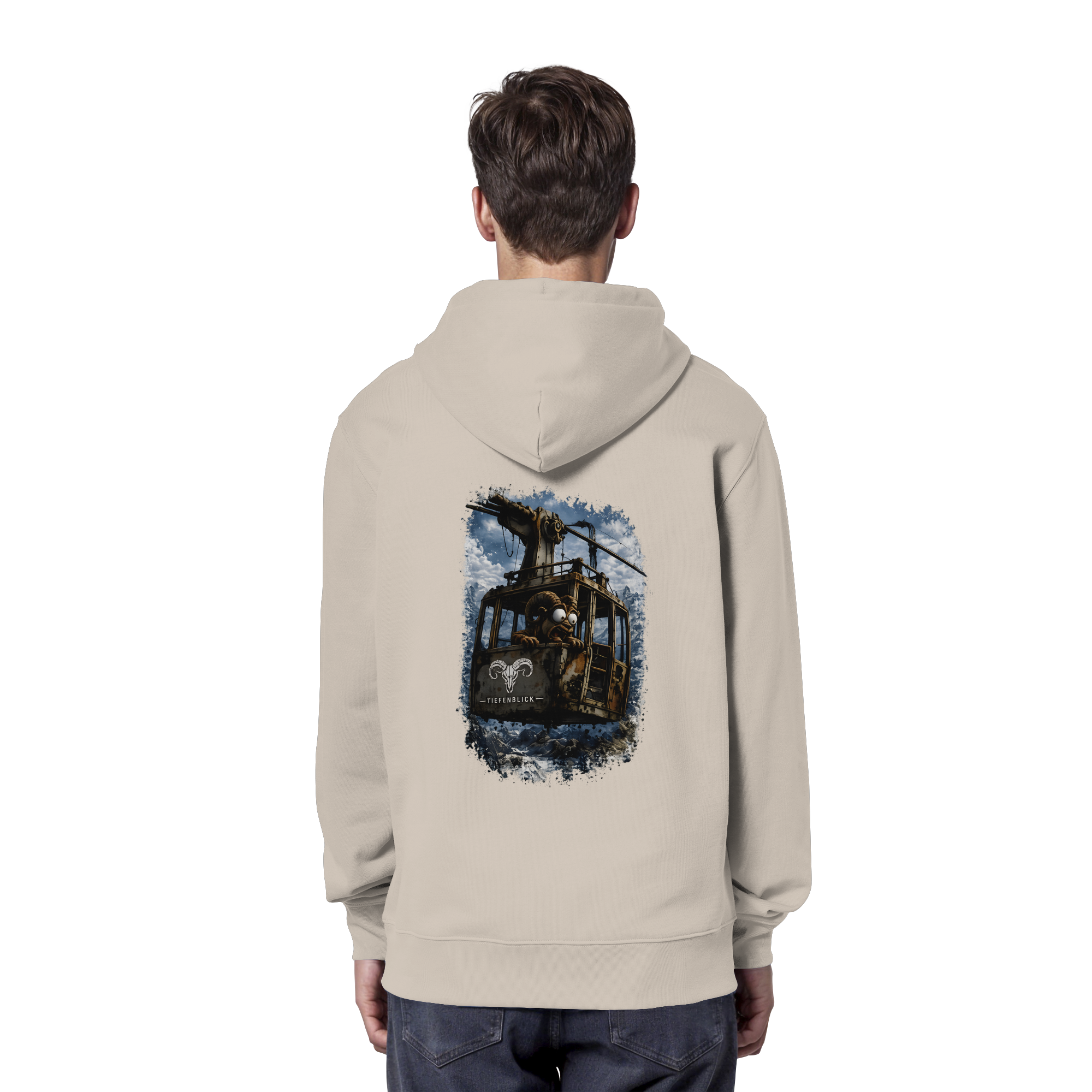 Tiefenblick Gondel Adrenalin Fun - Organic Hoodie