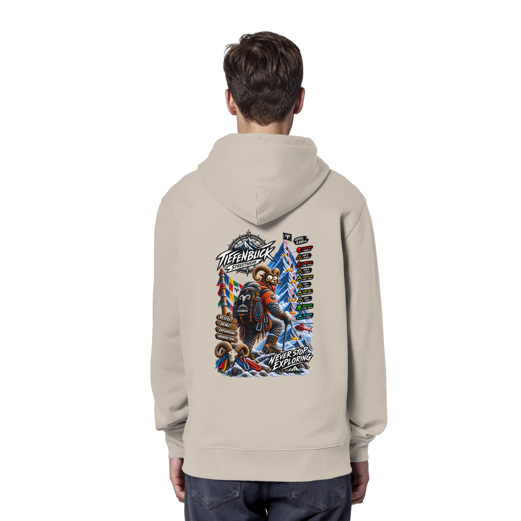 Tiefenblick Todeszone Fun - Organic Hoodie