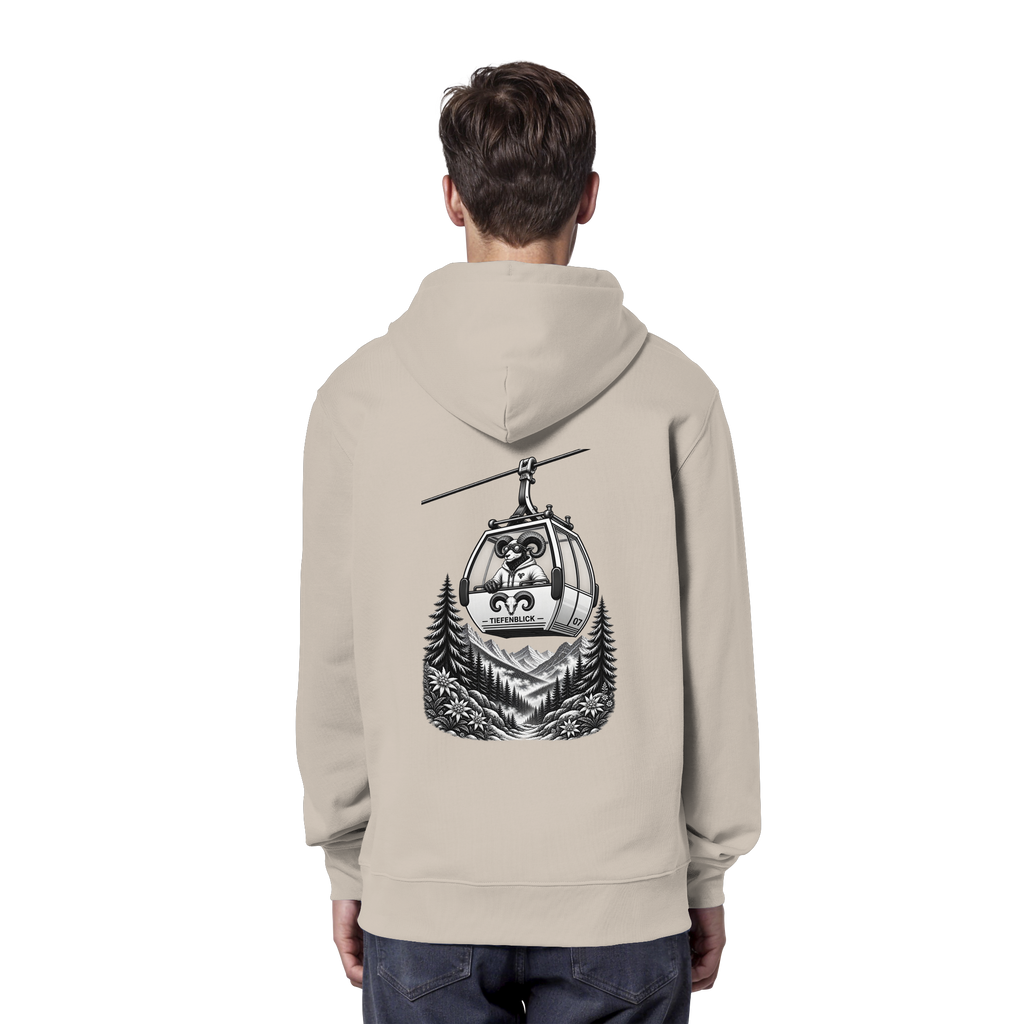 Tiefenblick Gondel Fun  - Organic Hoodie