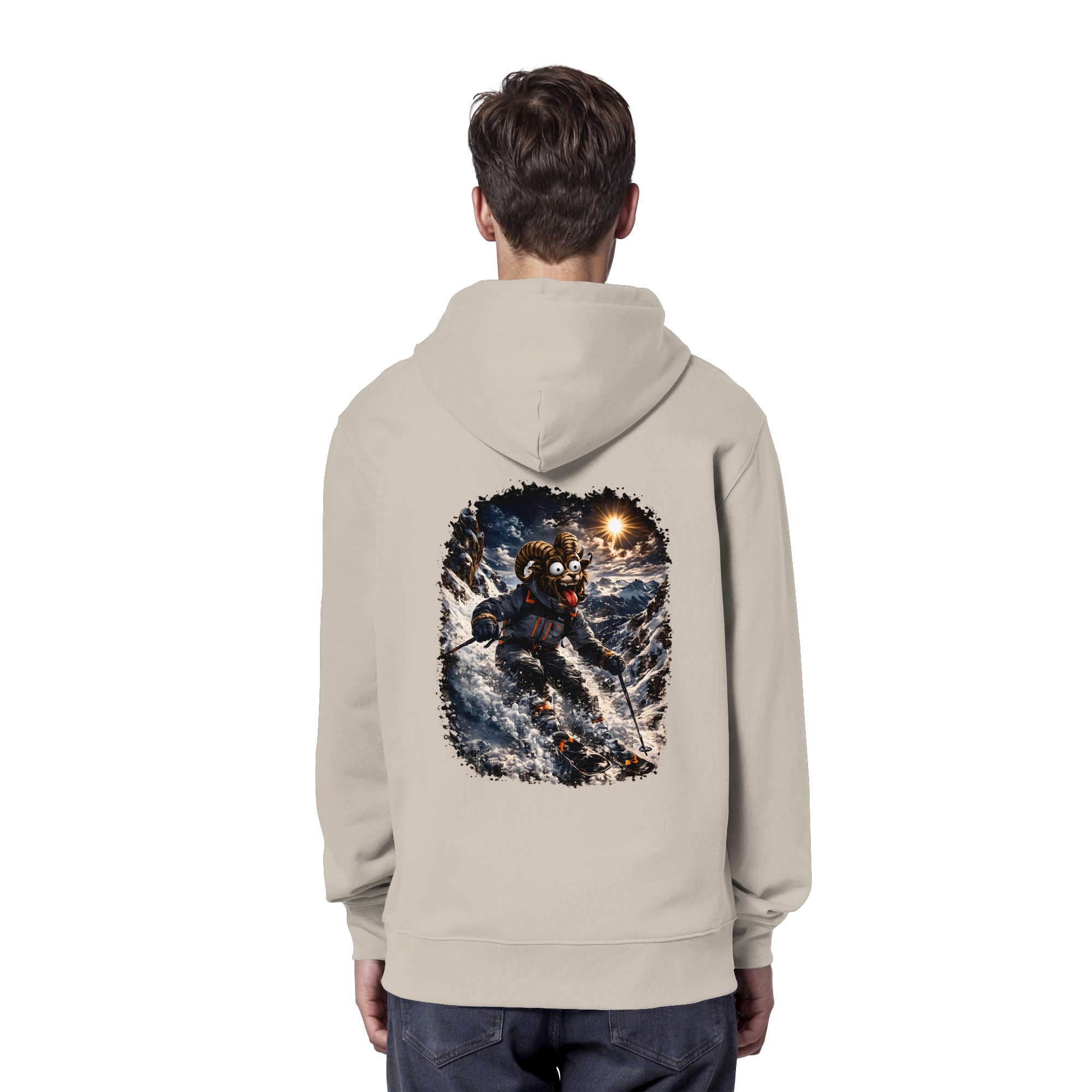 Tiefenblick Ski - Organic Hoodie