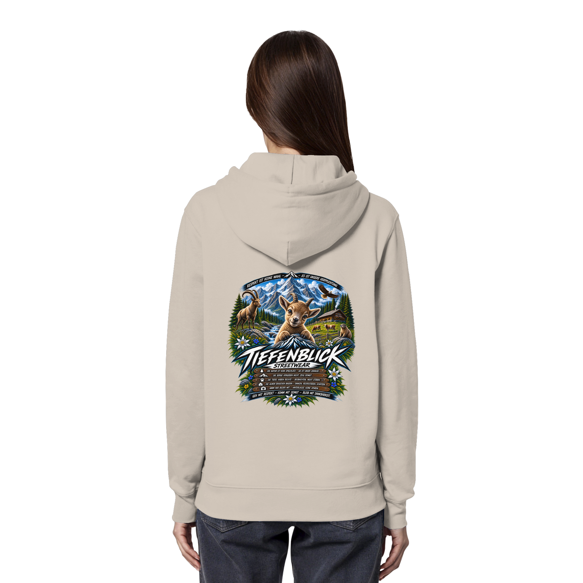 Tiefenblick Respekt Edition - Organic Hoodie