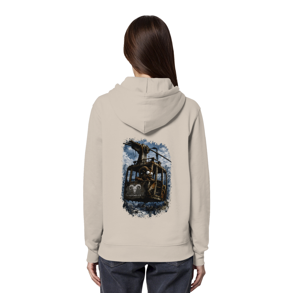 Tiefenblick Gondel Adrenalin Fun - Organic Hoodie