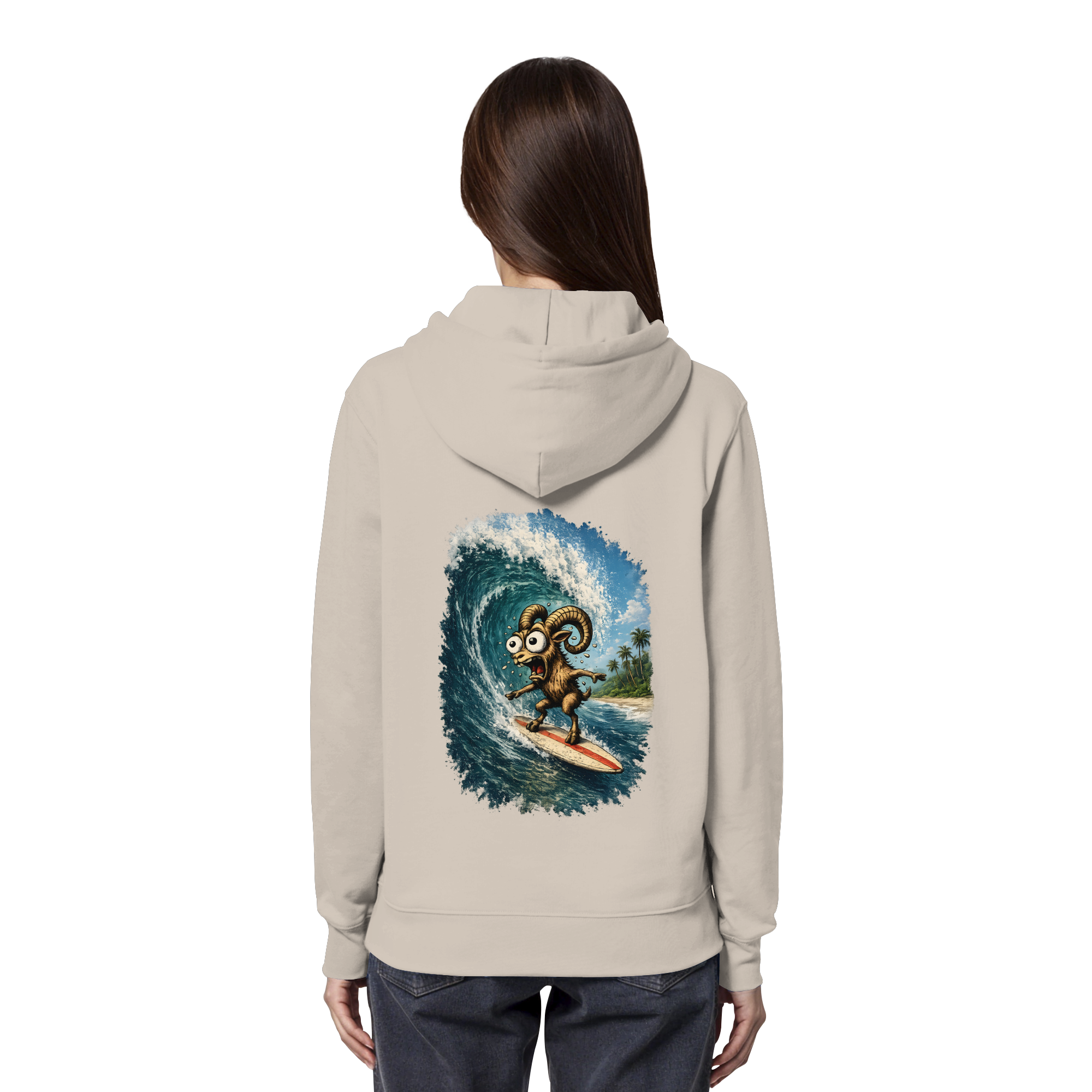 Tiefenblick Urlaub Fun  - Organic Hoodie