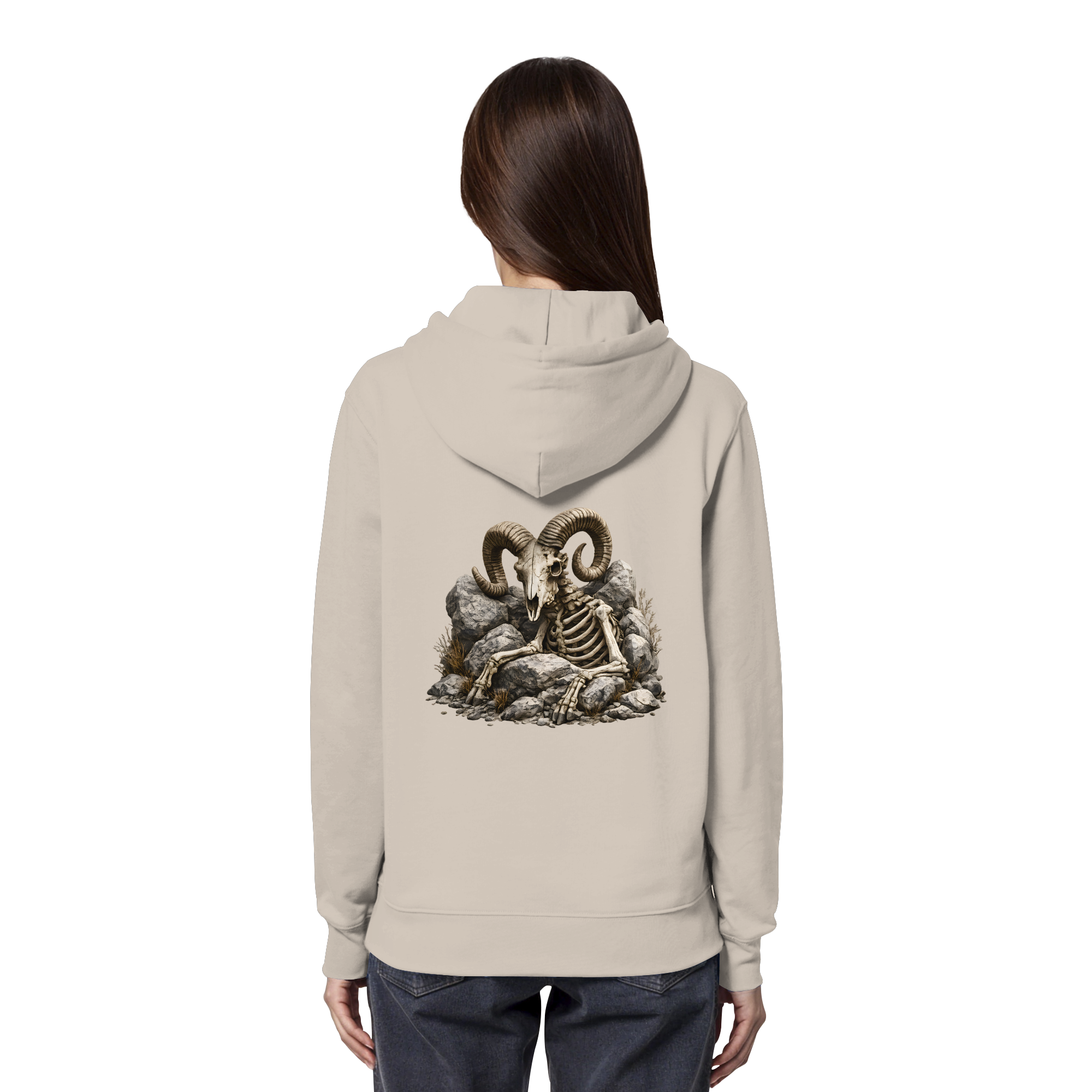 Tiefenblick Skelett Fun  - Organic Hoodie