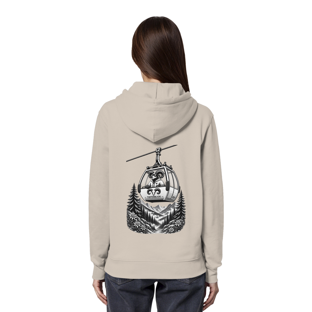 Tiefenblick Gondel Fun  - Organic Hoodie