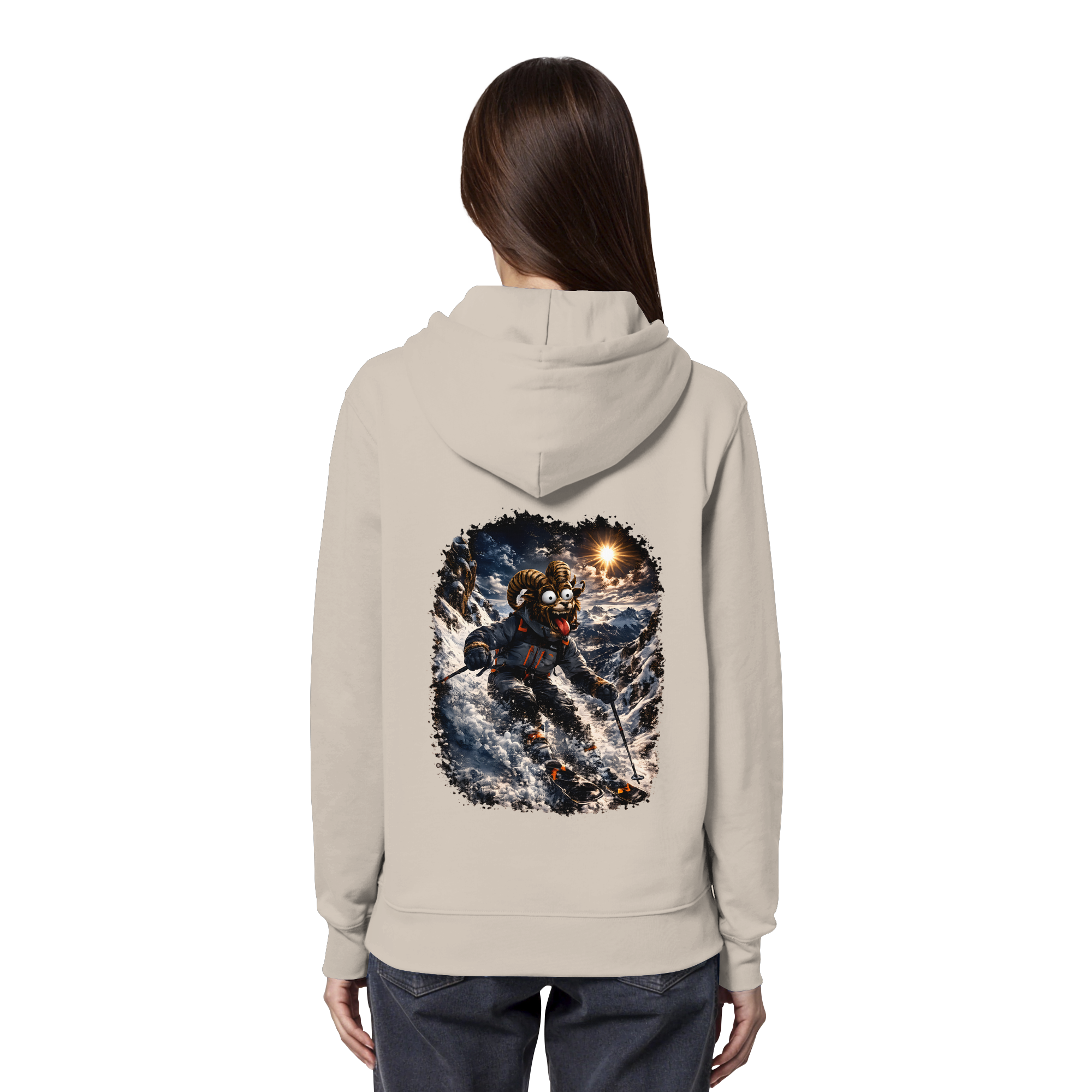 Tiefenblick Ski - Organic Hoodie