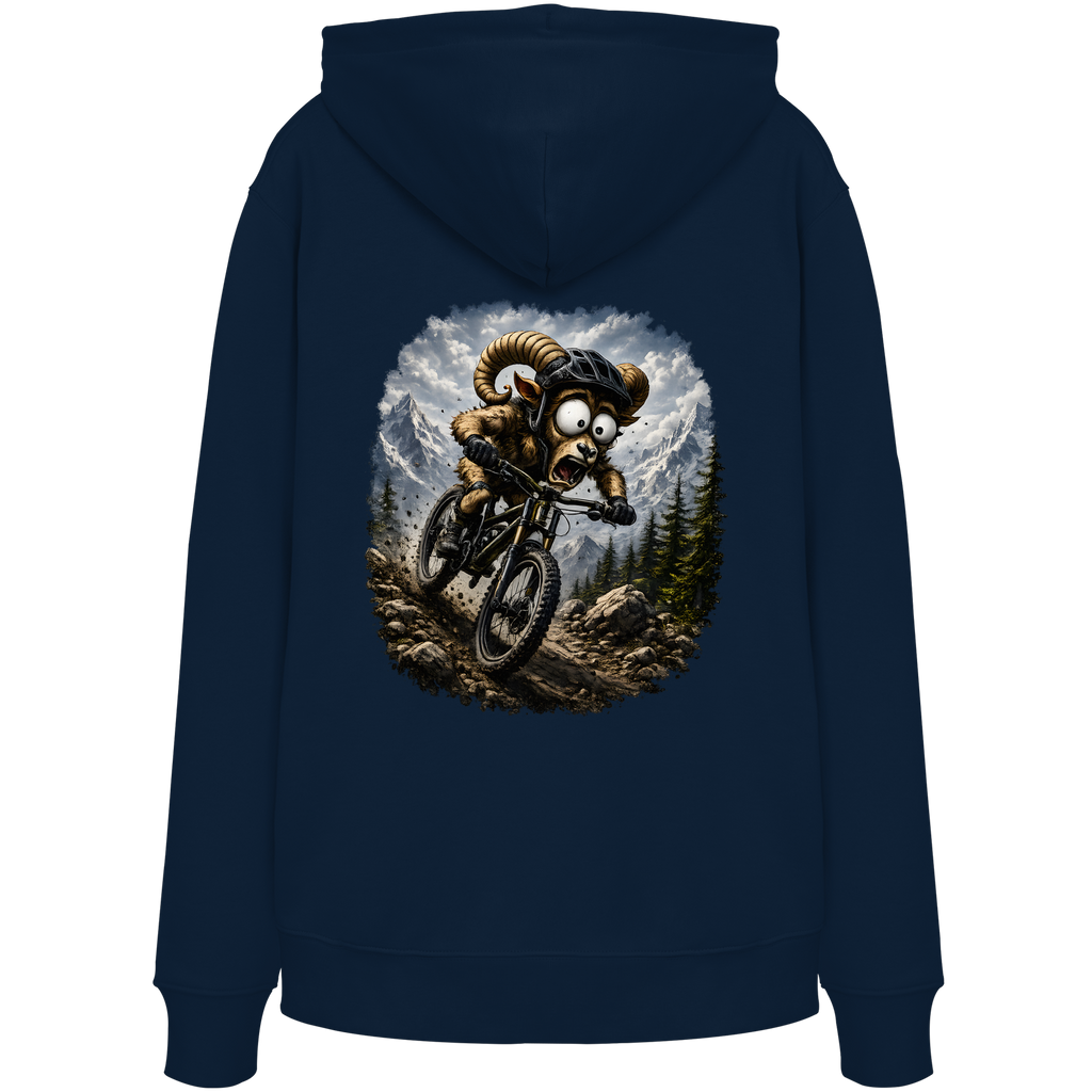 Tiefenblick Downhill - Organic Hoodie