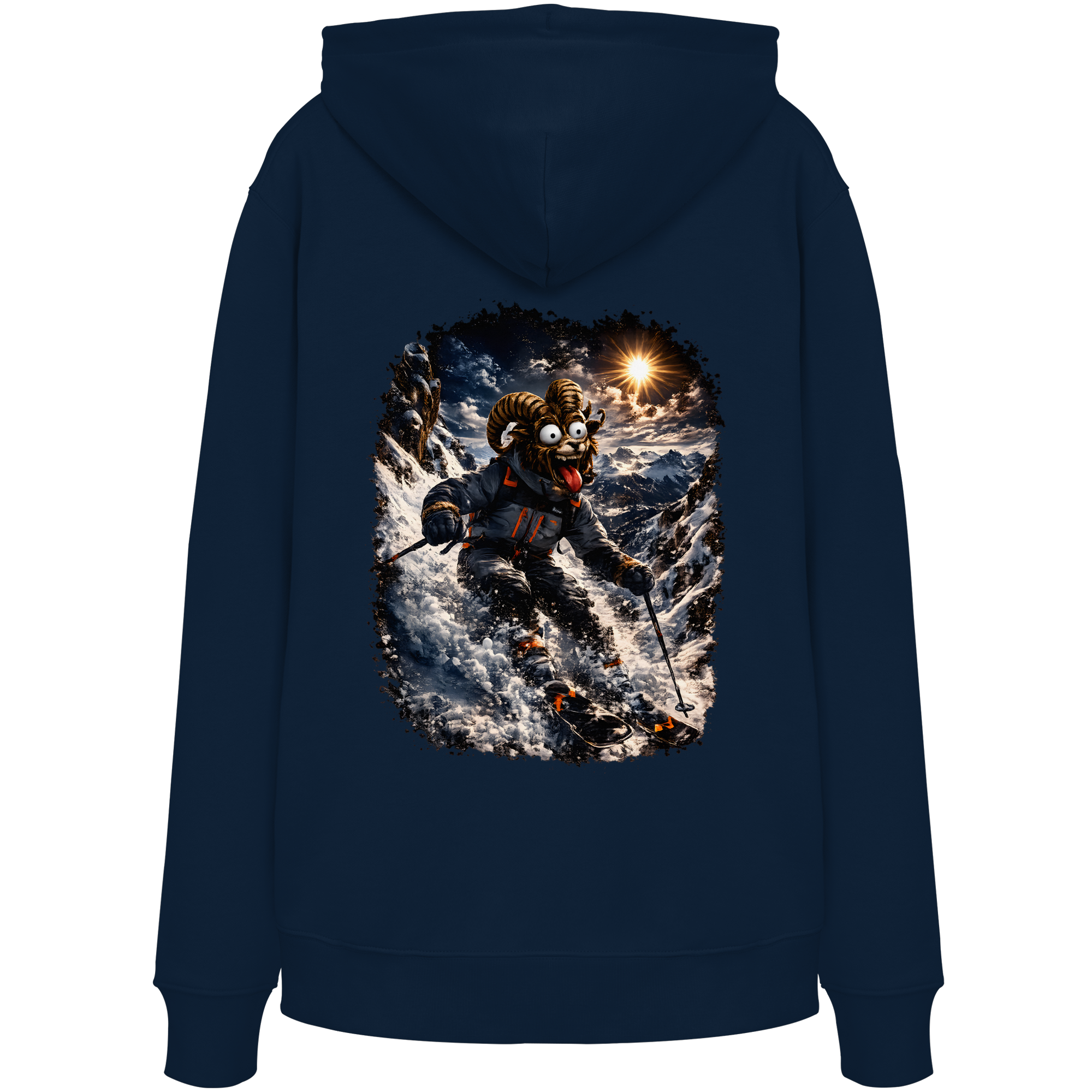 Tiefenblick Ski - Organic Hoodie