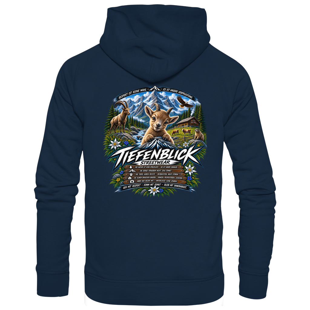 Tiefenblick Respekt Edition - Organic Hoodie