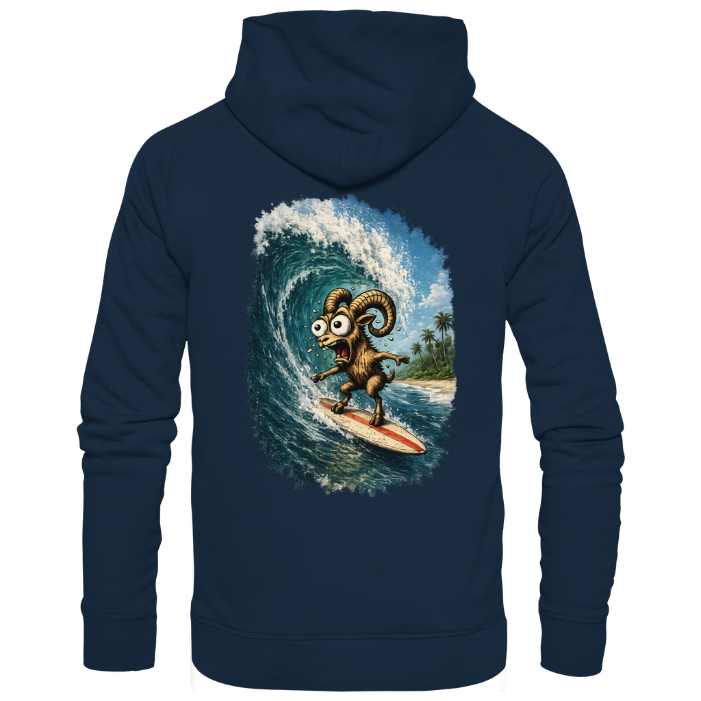 Tiefenblick Urlaub Fun  - Organic Hoodie