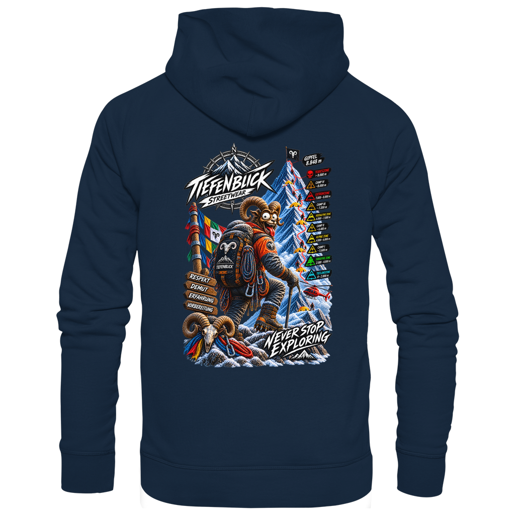 Tiefenblick Todeszone Fun - Organic Hoodie