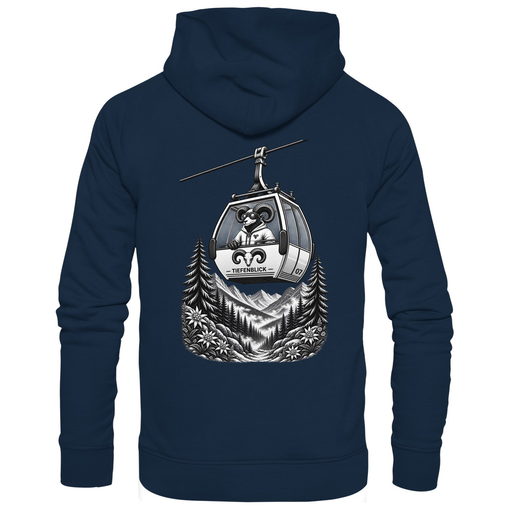 Tiefenblick Gondel Fun  - Organic Hoodie