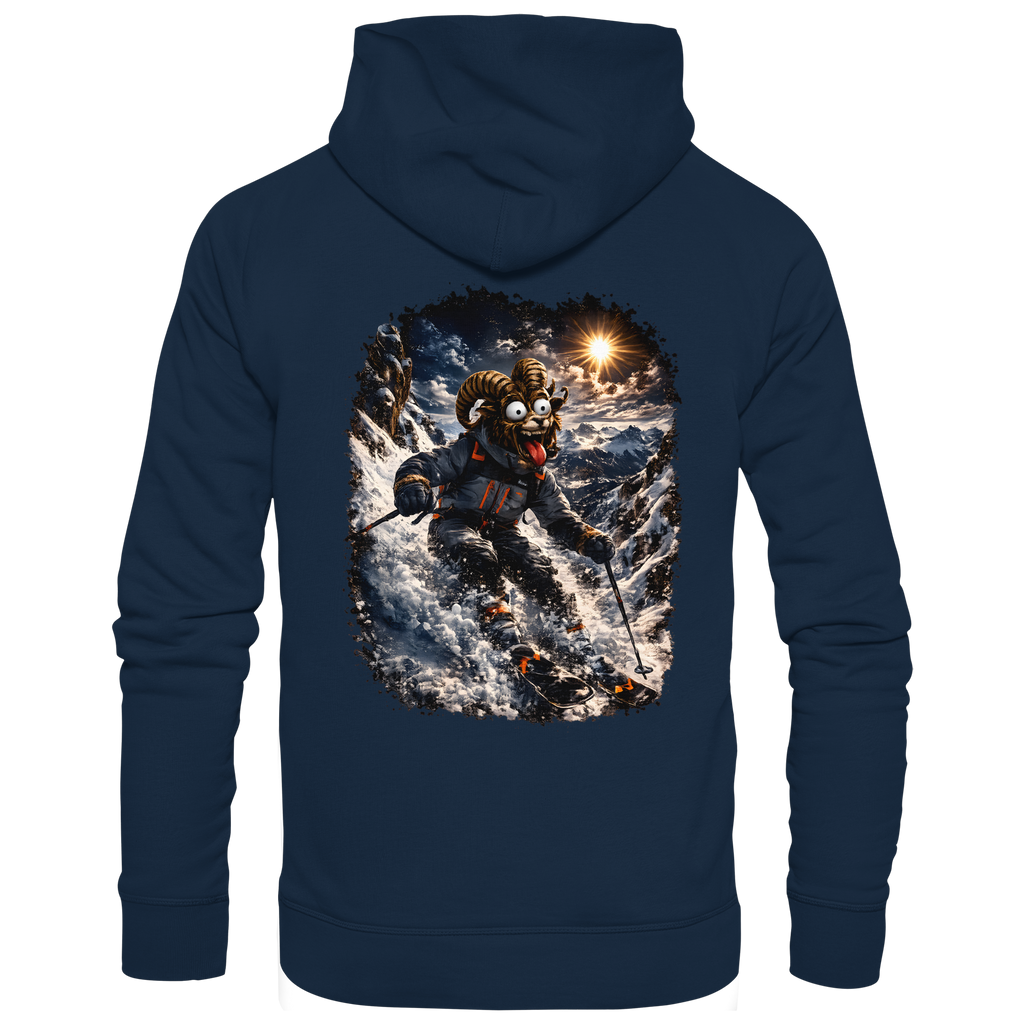 Tiefenblick Ski - Organic Hoodie
