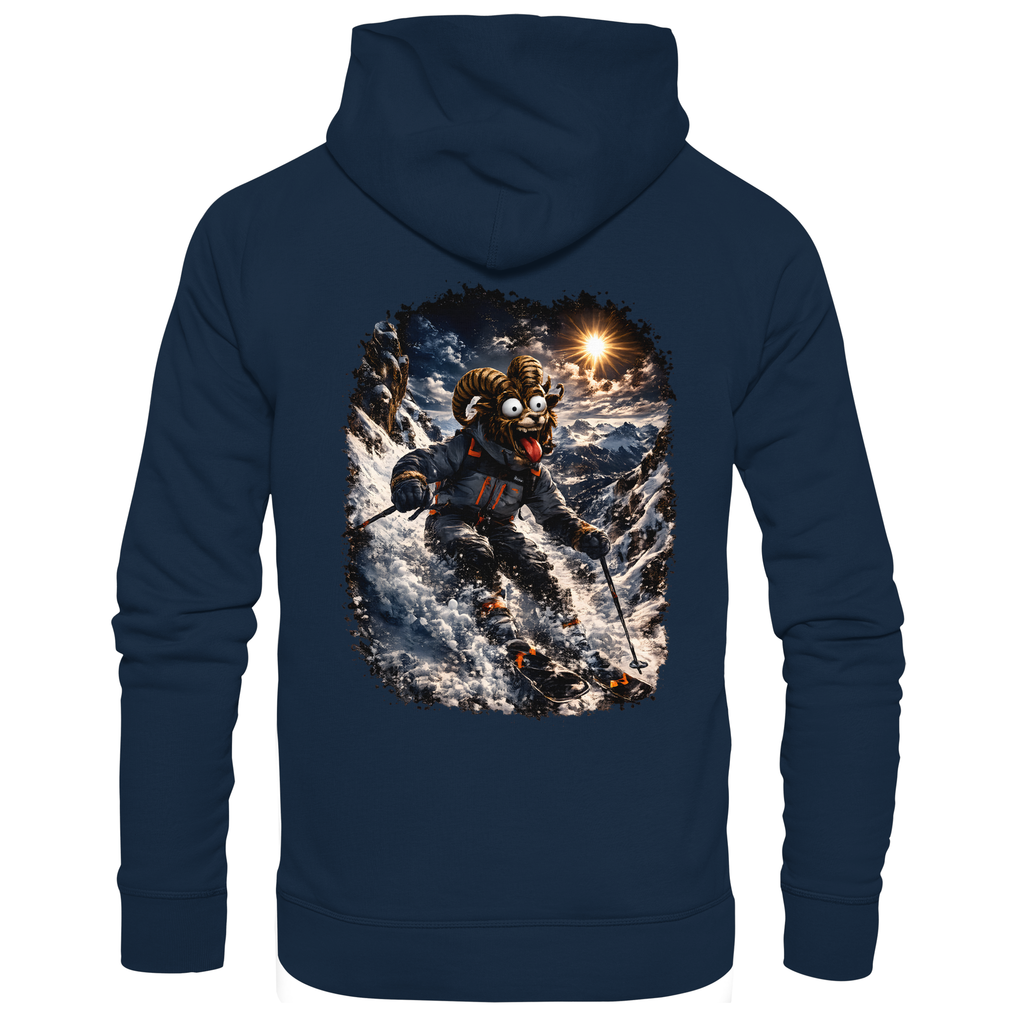 Tiefenblick Ski - Organic Hoodie