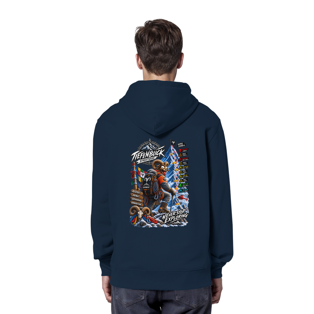 Tiefenblick Todeszone Fun - Organic Hoodie