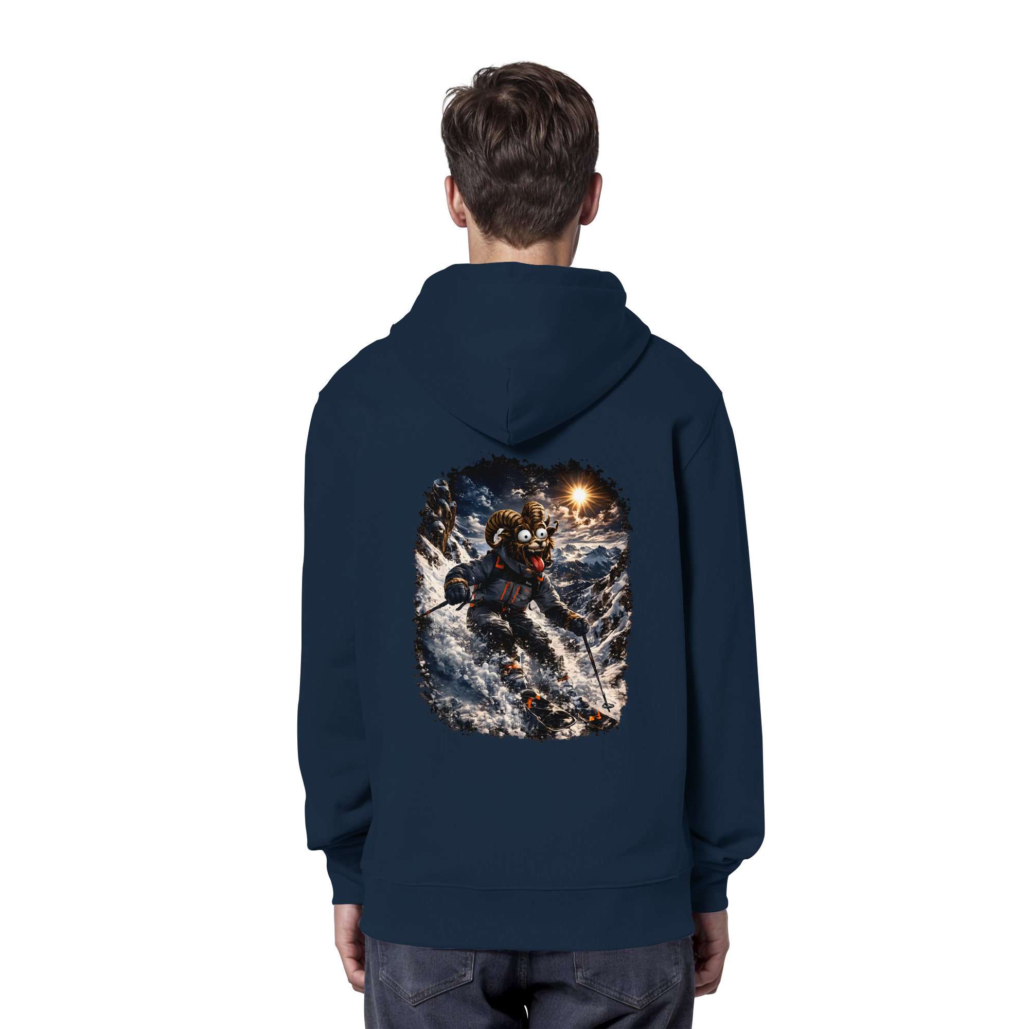 Tiefenblick Ski - Organic Hoodie