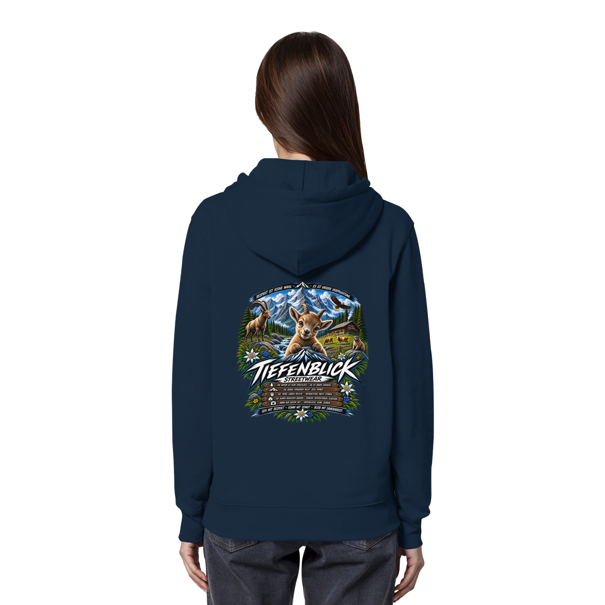 Tiefenblick Respekt Edition - Organic Hoodie