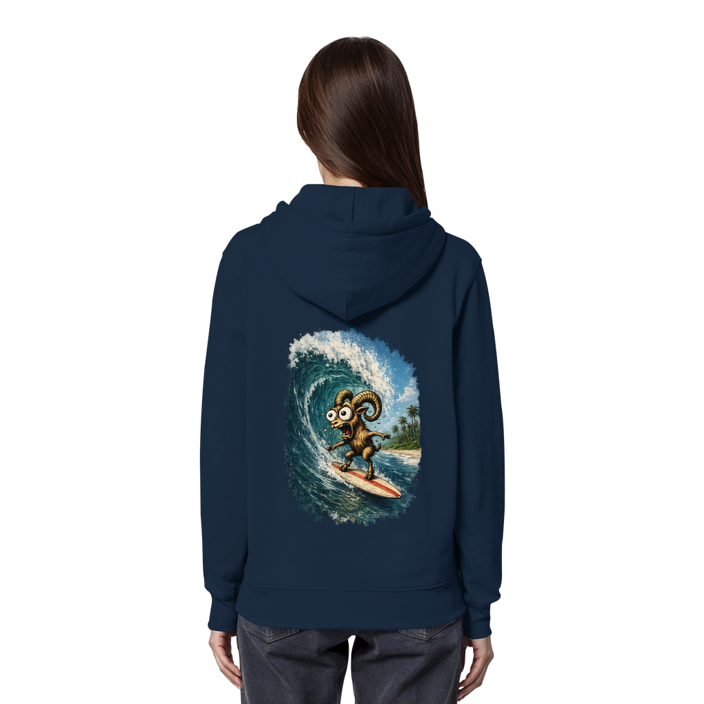 Tiefenblick Urlaub Fun  - Organic Hoodie