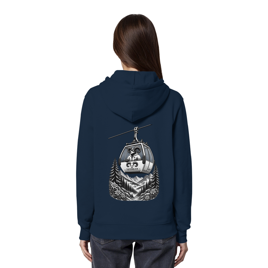 Tiefenblick Gondel Fun  - Organic Hoodie
